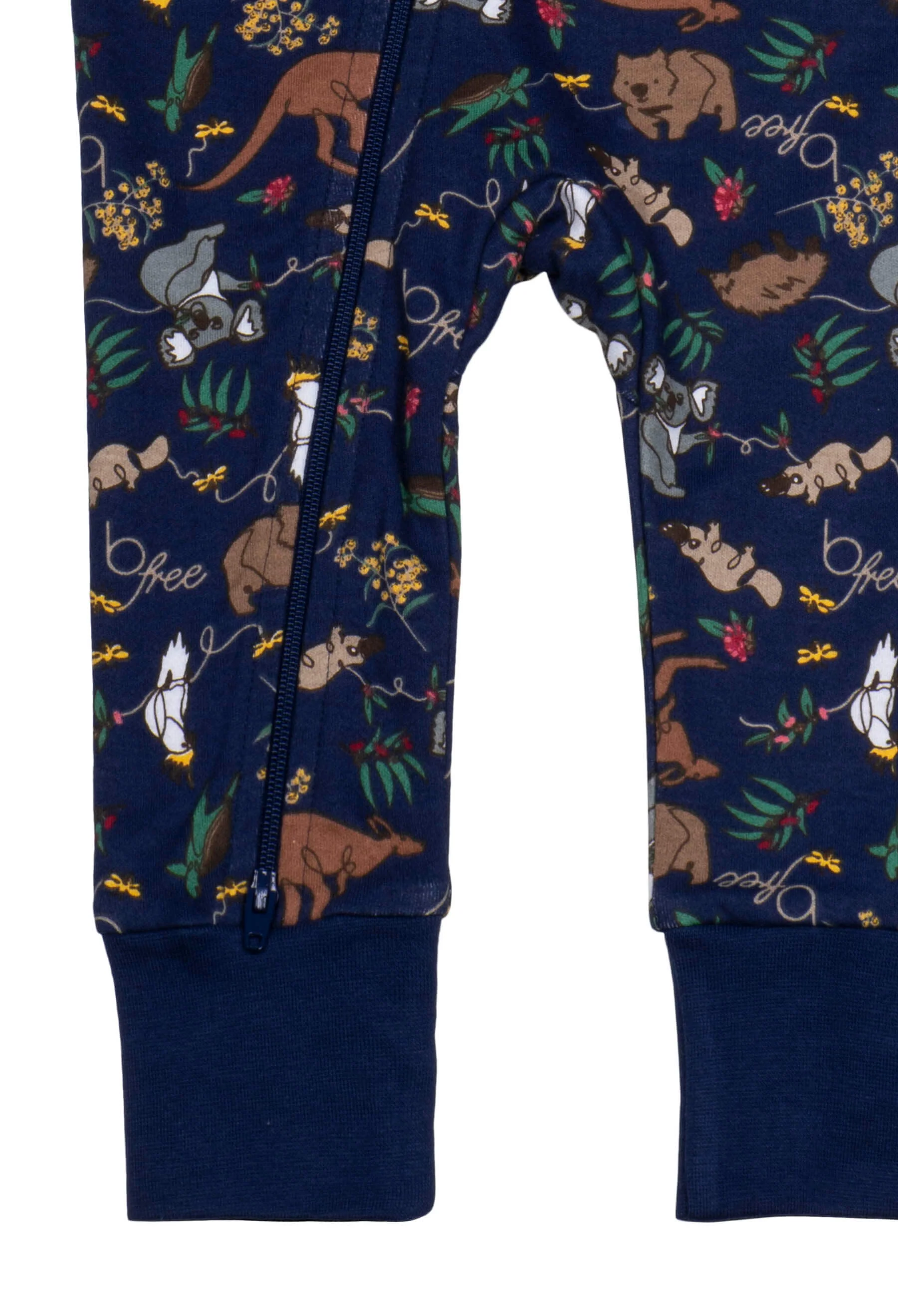 100% Organic Cotton 2-Way Zip Babysuit - Image 11