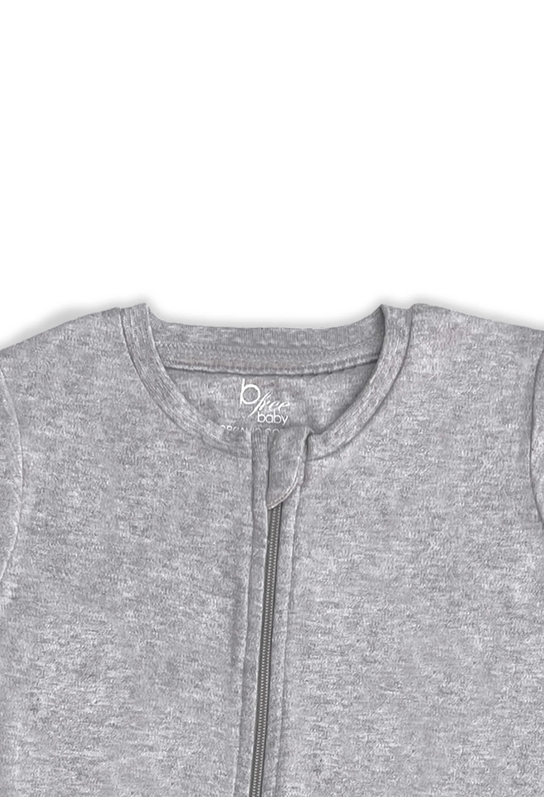 100% Organic Cotton 2-Way Zip Babysuit - Image 3