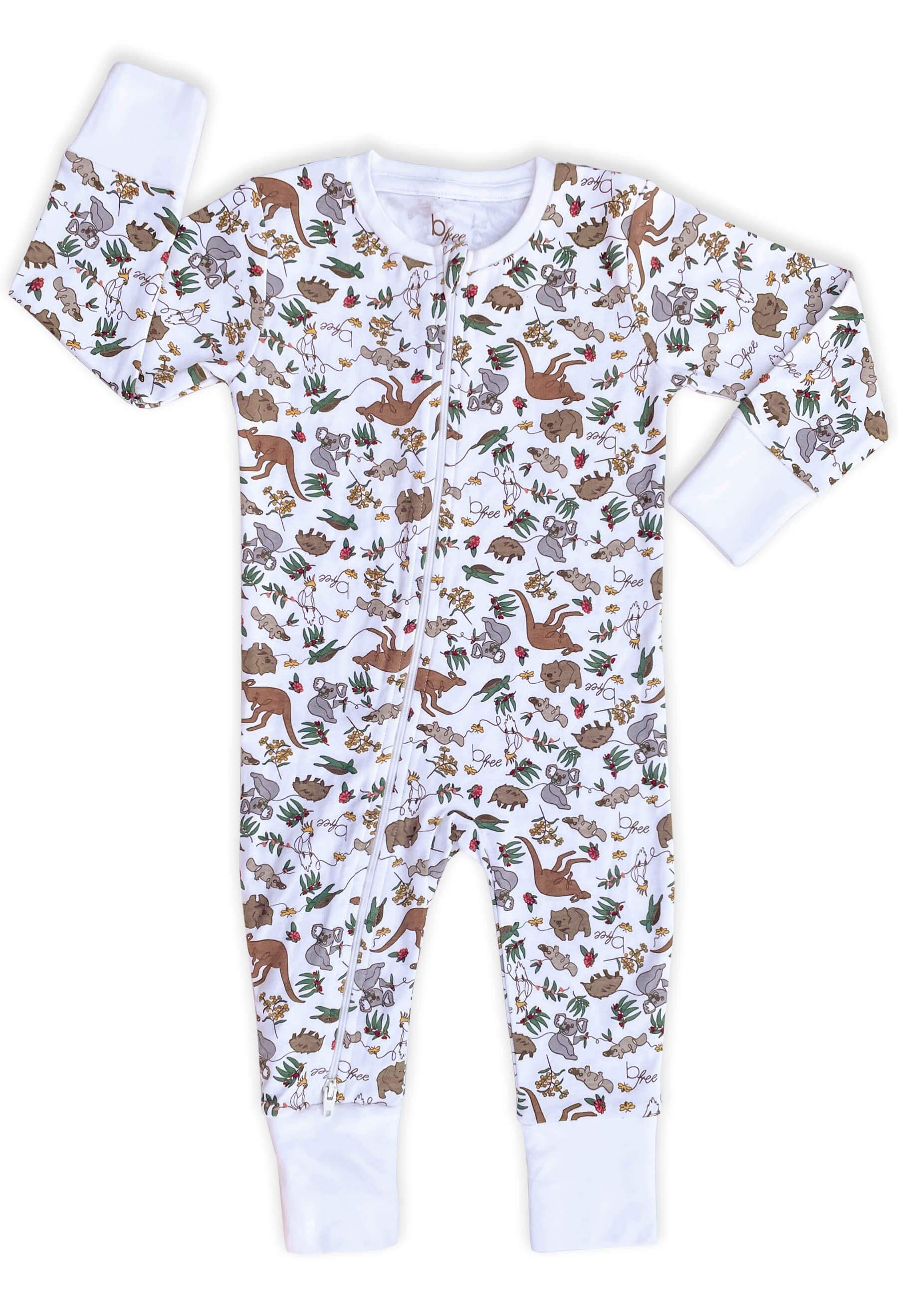 100% Organic Cotton 2-Way Zip Babysuit - Image 7