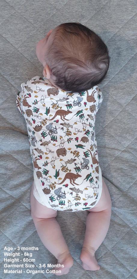 100% Organic Cotton | Long Sleeve Baby Bodysuit - Image 6