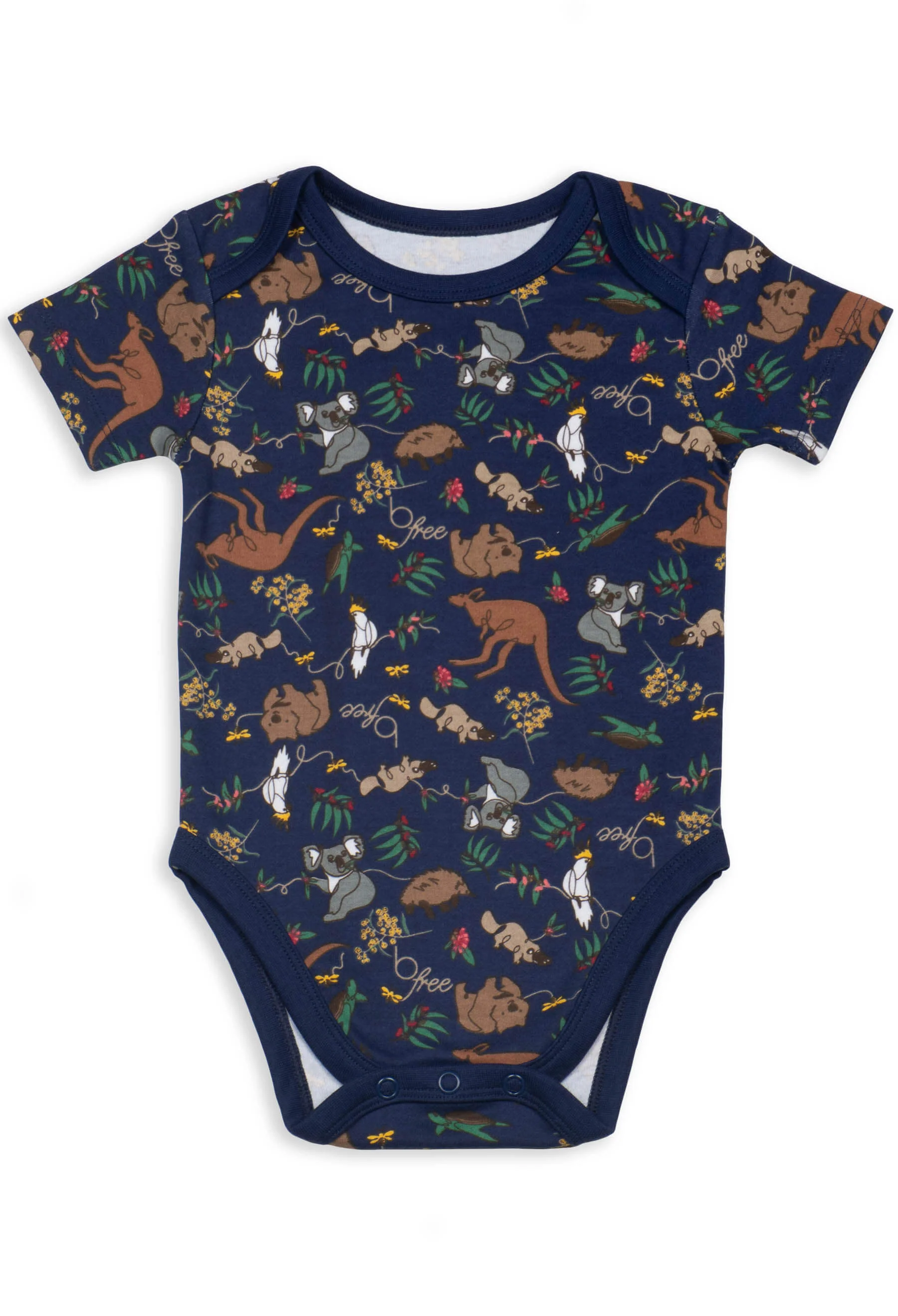 100% Organic Cotton Short Sleeve Baby Bodysuit - Image 10