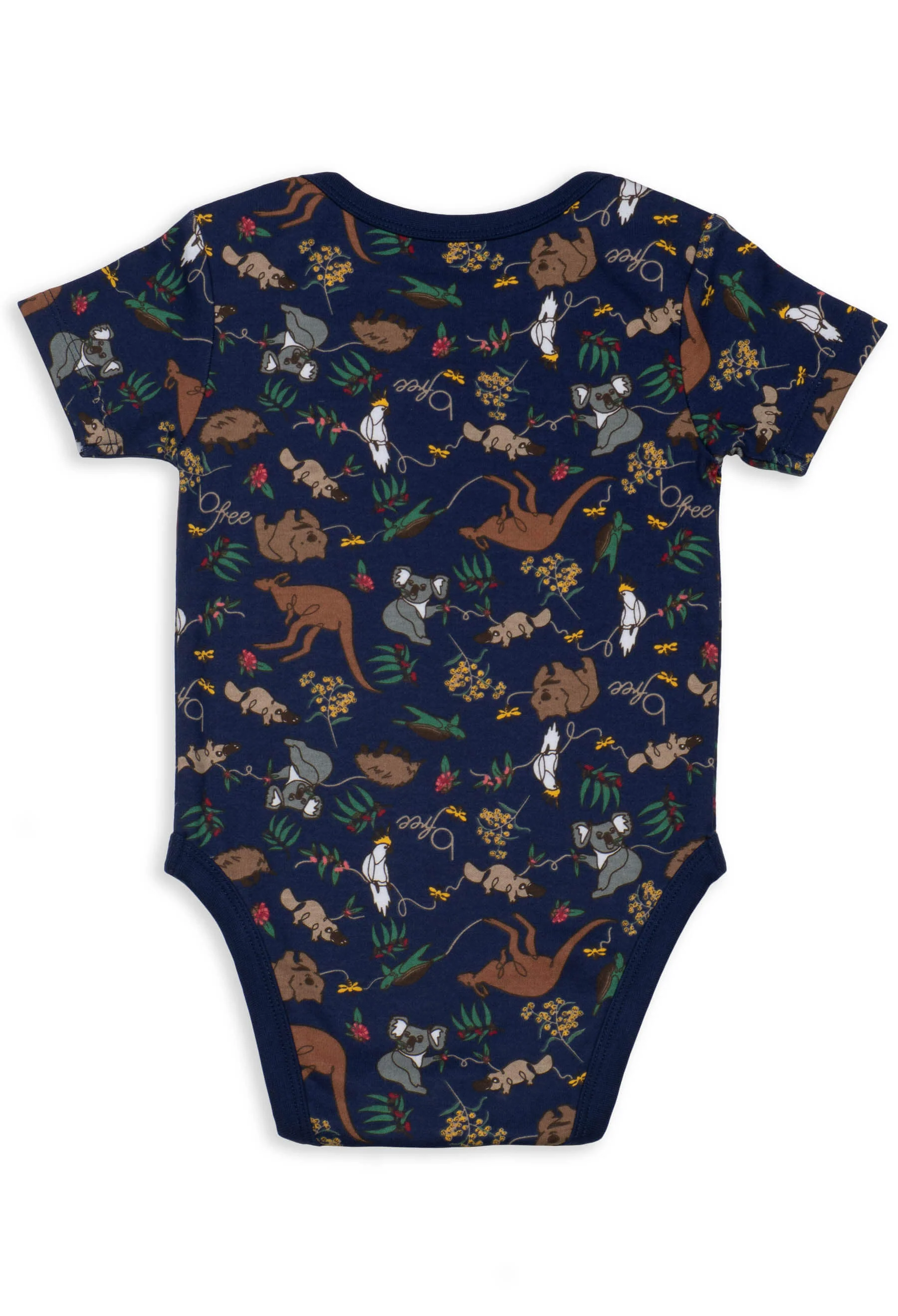 100% Organic Cotton Short Sleeve Baby Bodysuit - Image 11