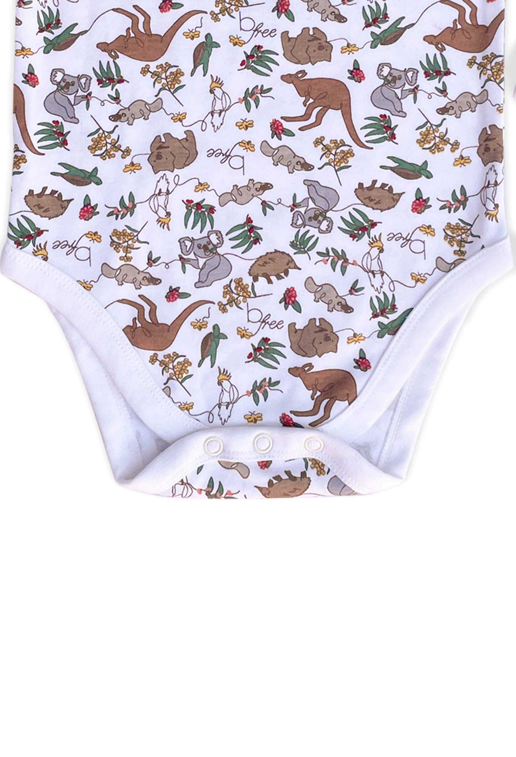 100% Organic Cotton Short Sleeve Baby Bodysuit - Image 13
