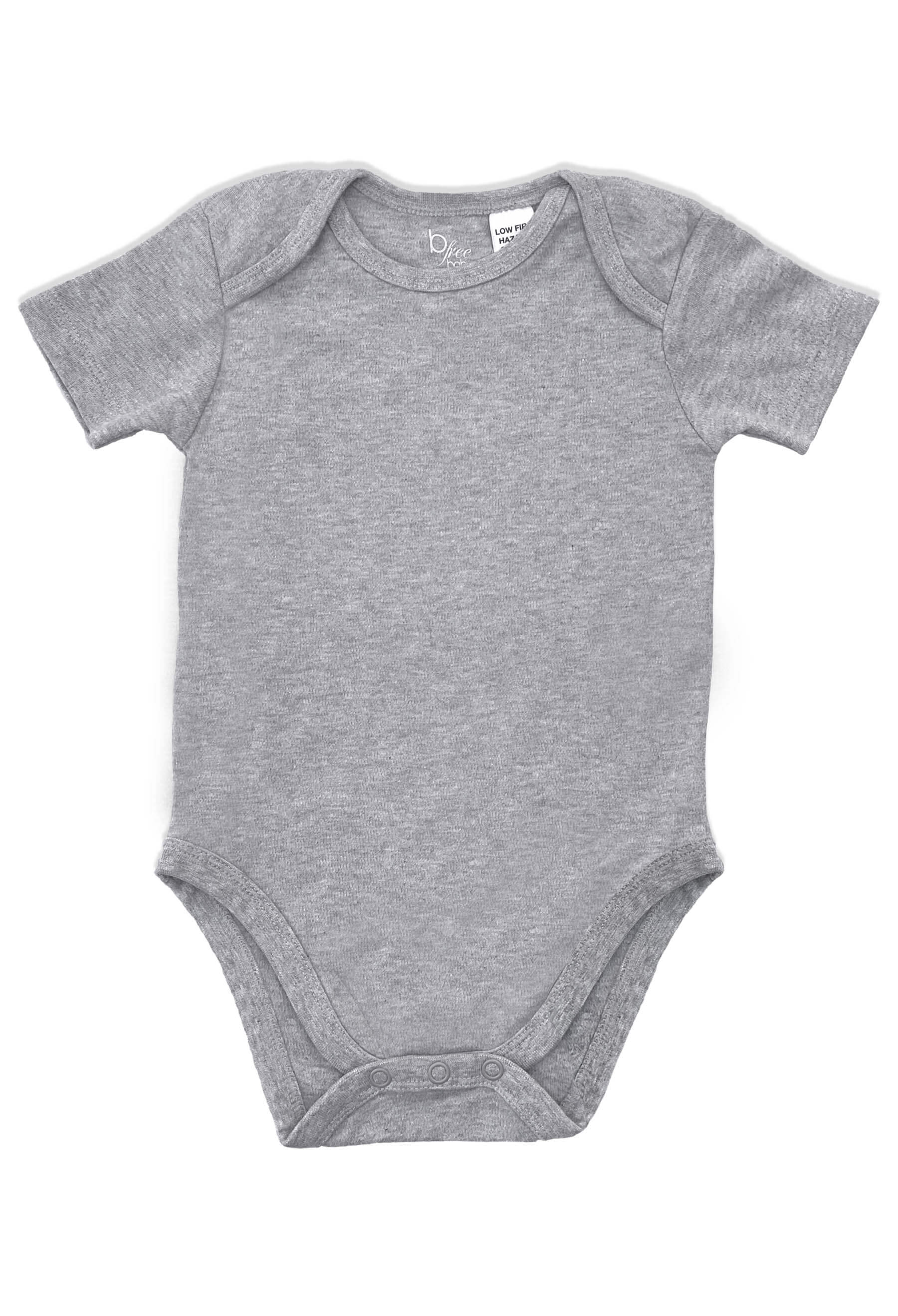 100% Organic Cotton Short Sleeve Baby Bodysuit - Image 14