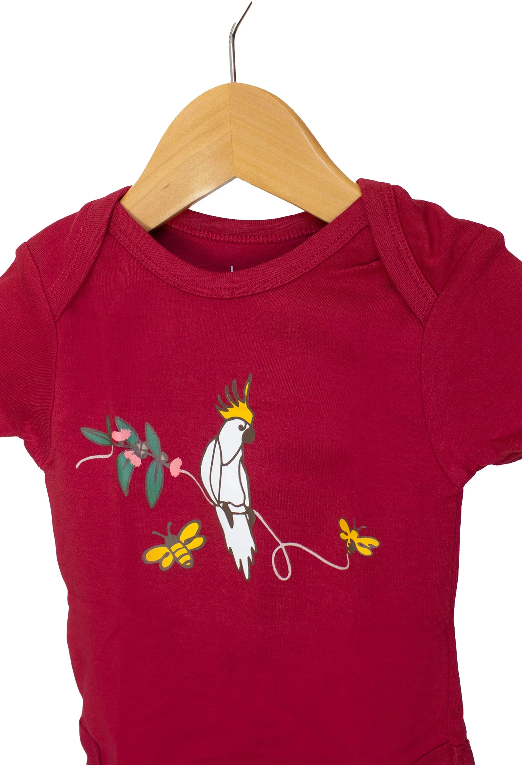 100% Organic Cotton Short Sleeve Baby Bodysuit - Image 16