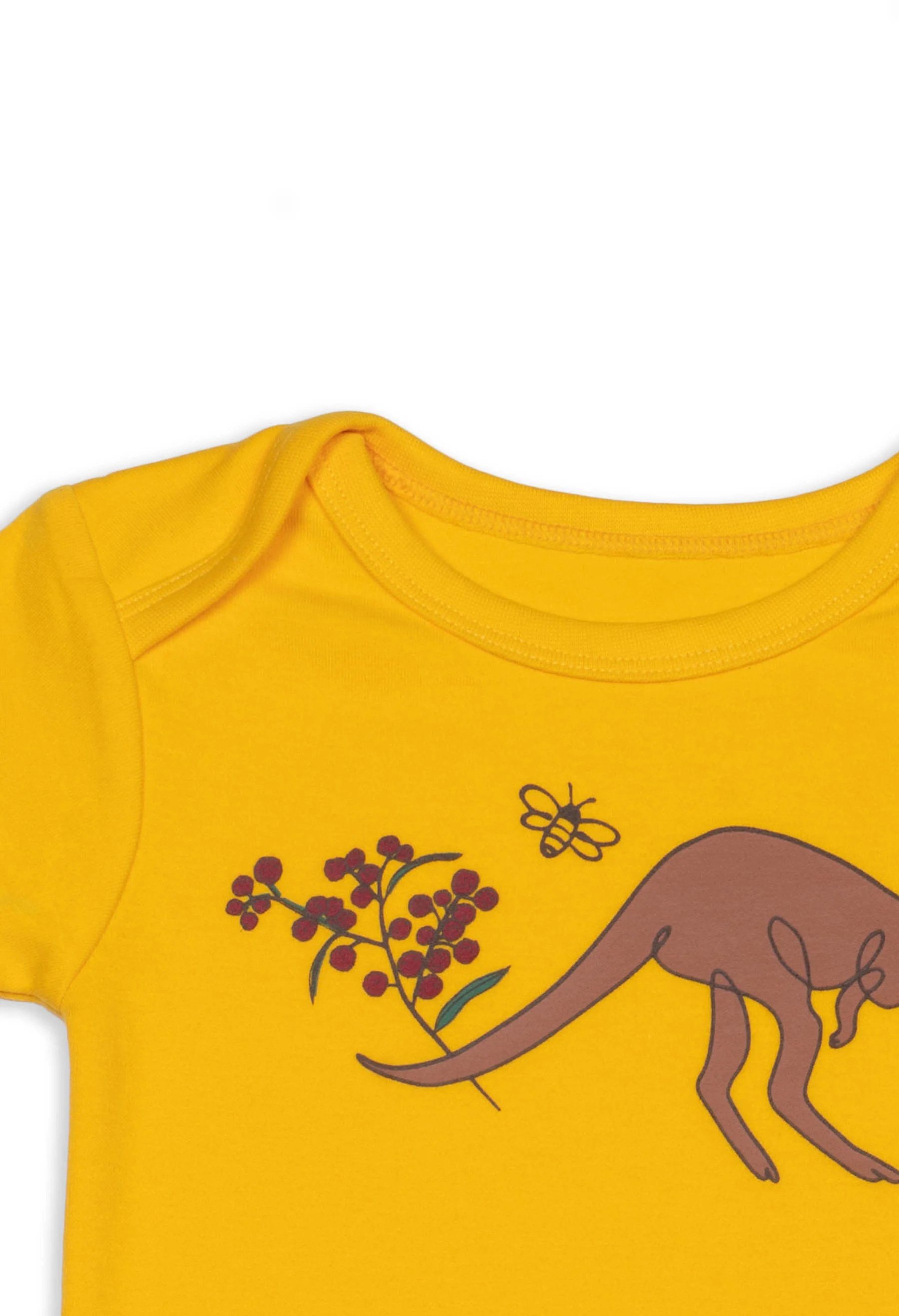 100% Organic Cotton Short Sleeve Baby Bodysuit - Image 21