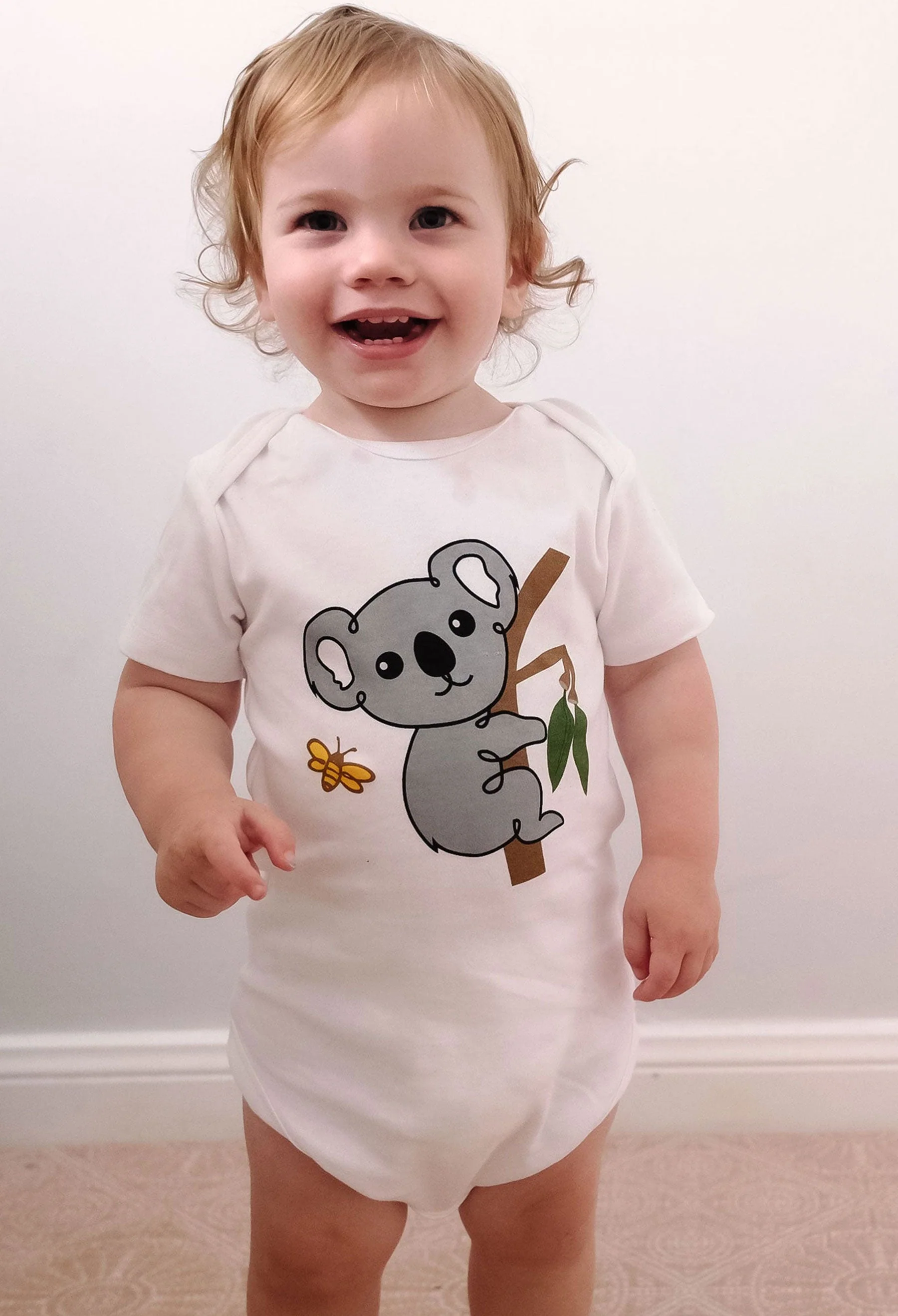 100% Organic Cotton Short Sleeve Baby Bodysuit - Image 6