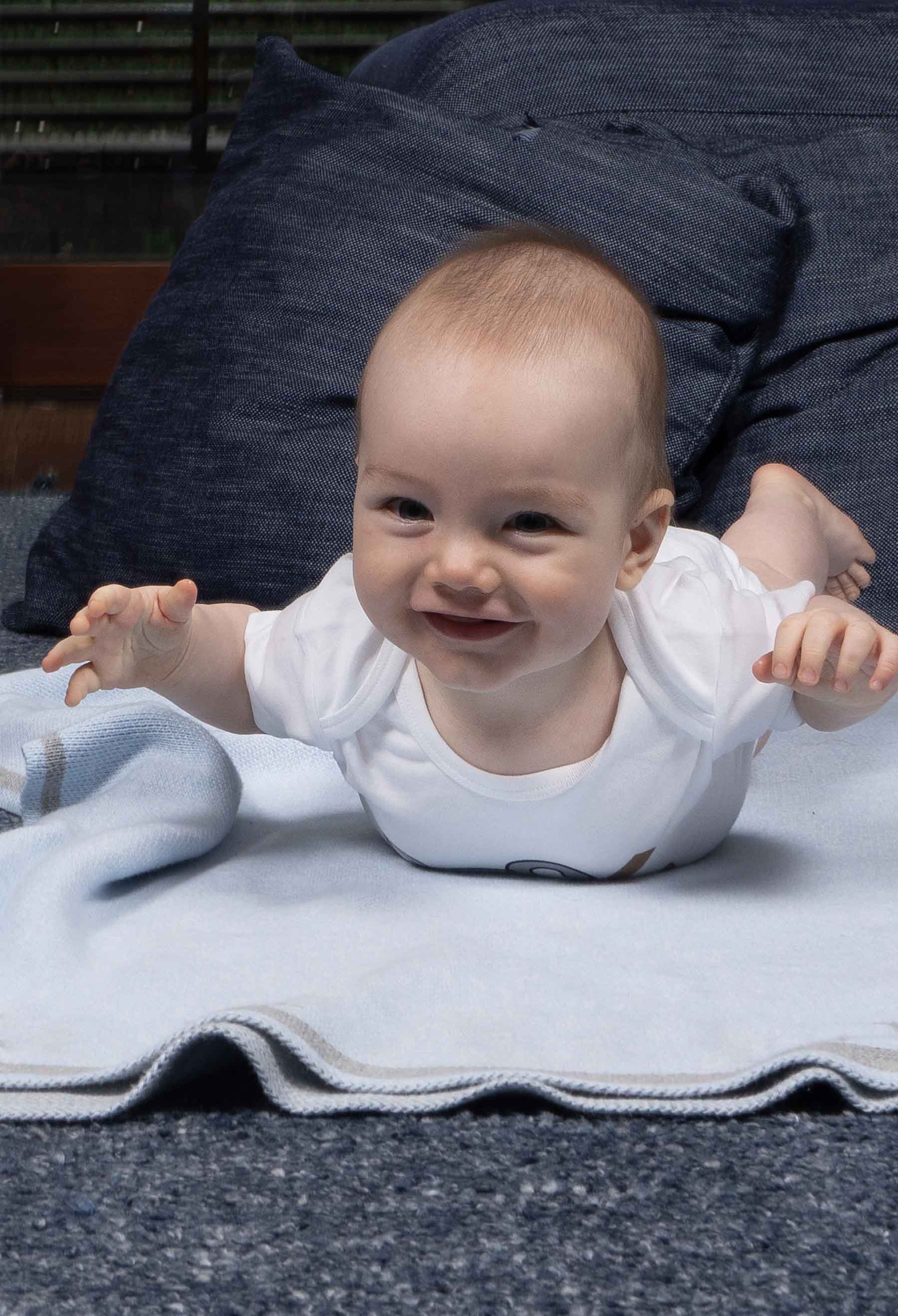 100% Organic Cotton Short Sleeve Baby Bodysuit - 4 Pack - Image 16