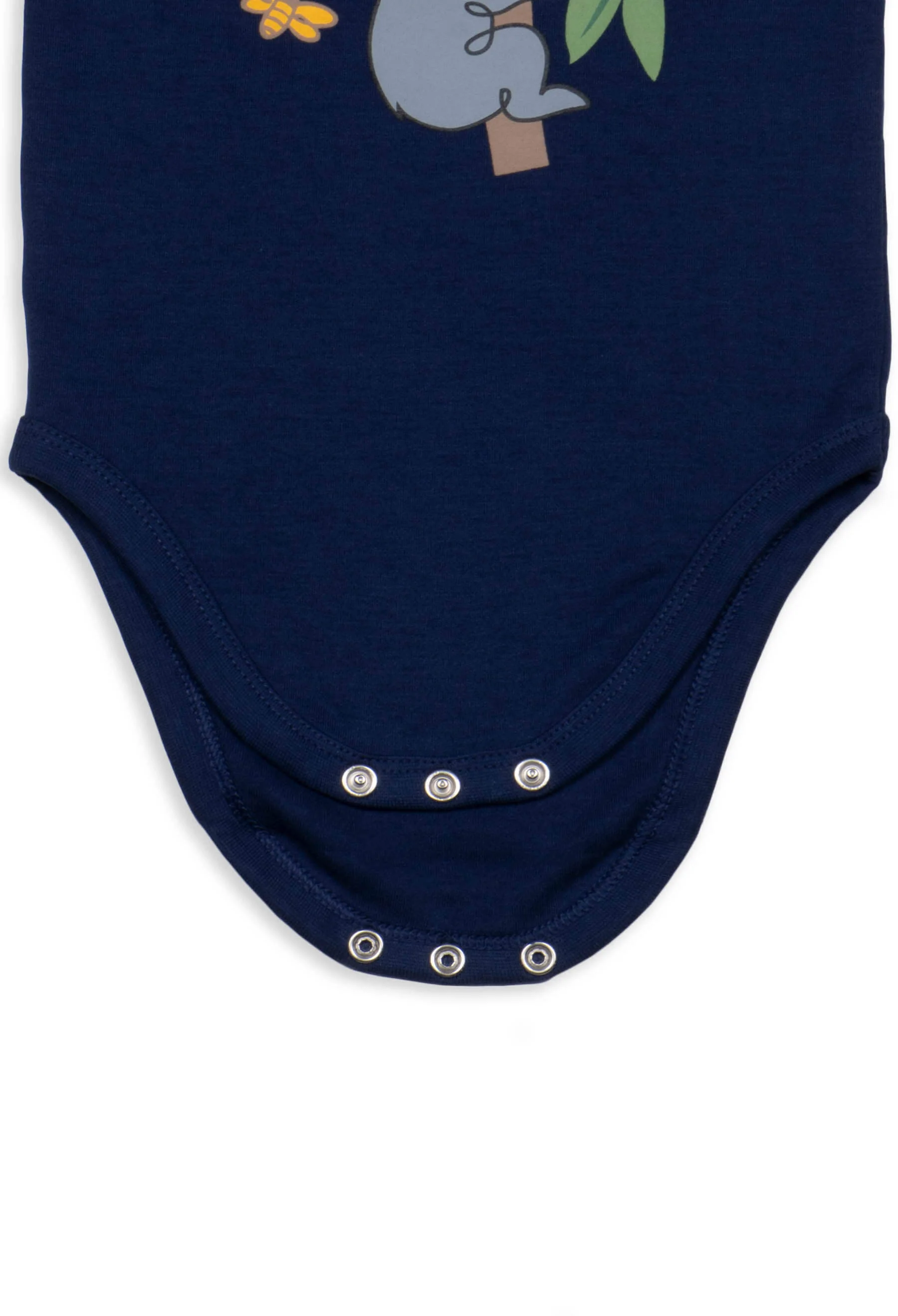 100% Organic Cotton Short Sleeve Baby Bodysuit - 4 Pack - Image 2