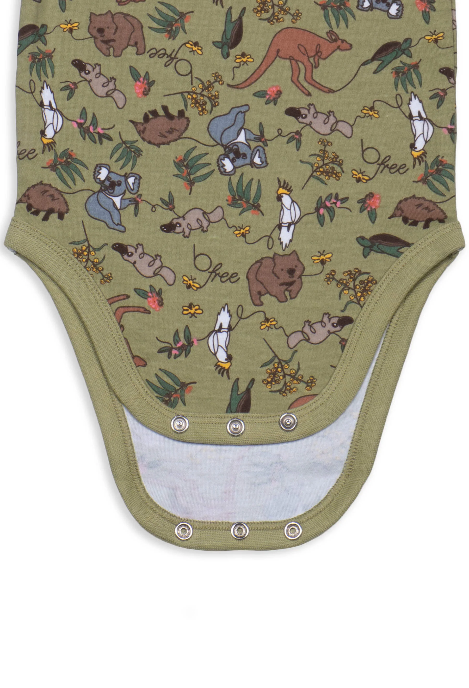 100% Organic Cotton Short Sleeve Baby Bodysuit - Free Gift - Image 3