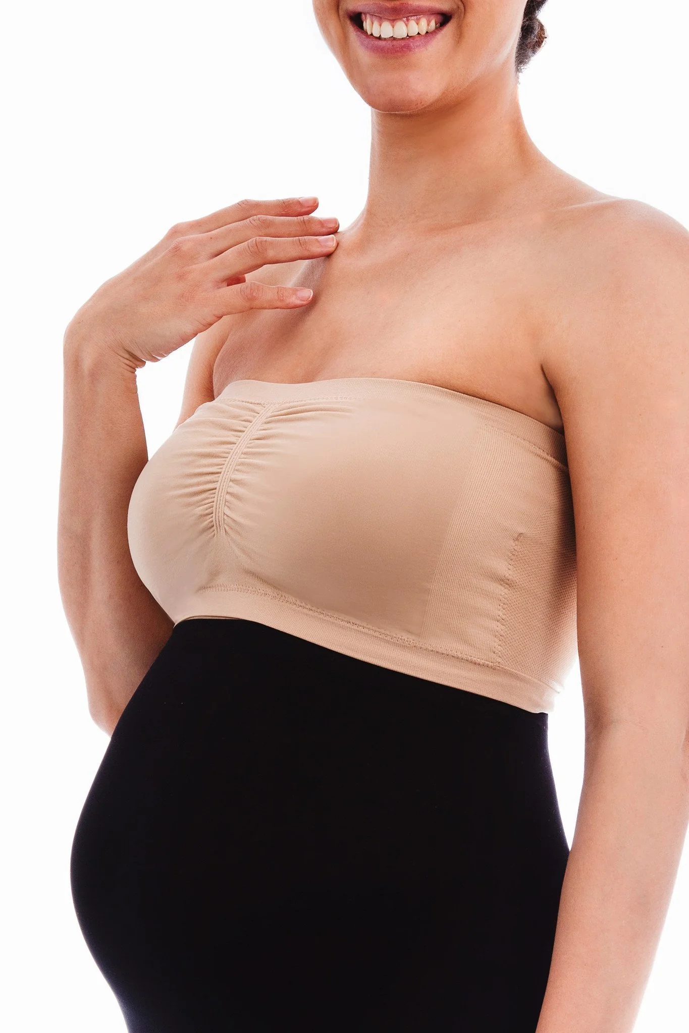 Nursing Soft Comfort Padded Bandeau Bra Pack - Image 4