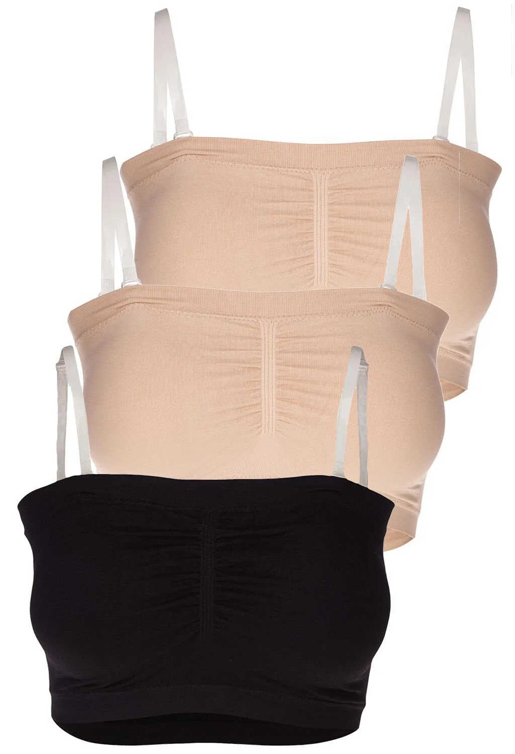Nursing Soft Comfort Padded Bandeau Bra Pack - Image 6