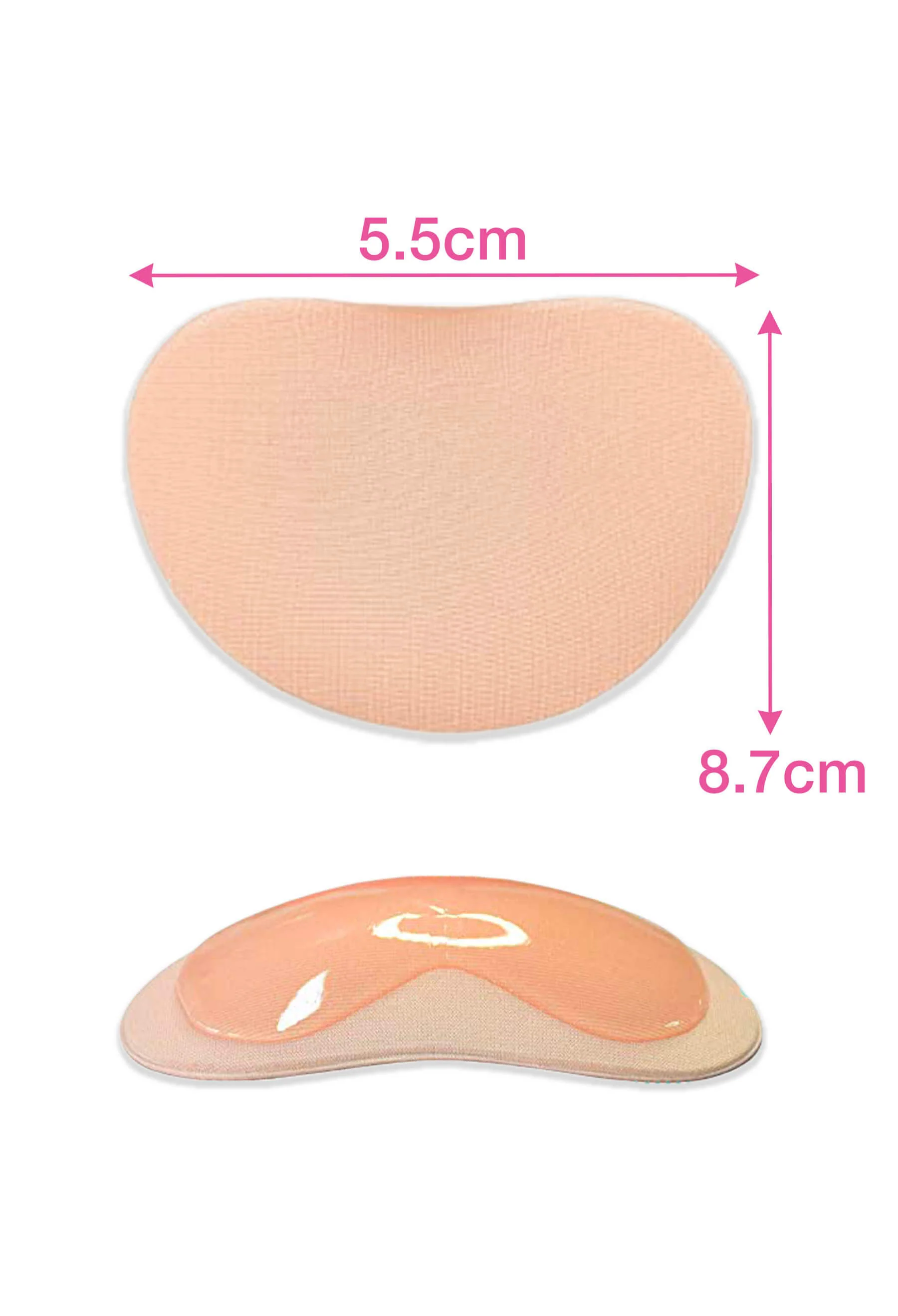 Adhesive Push Up Cleavage Booster Pads - 2 Pack - Image 5