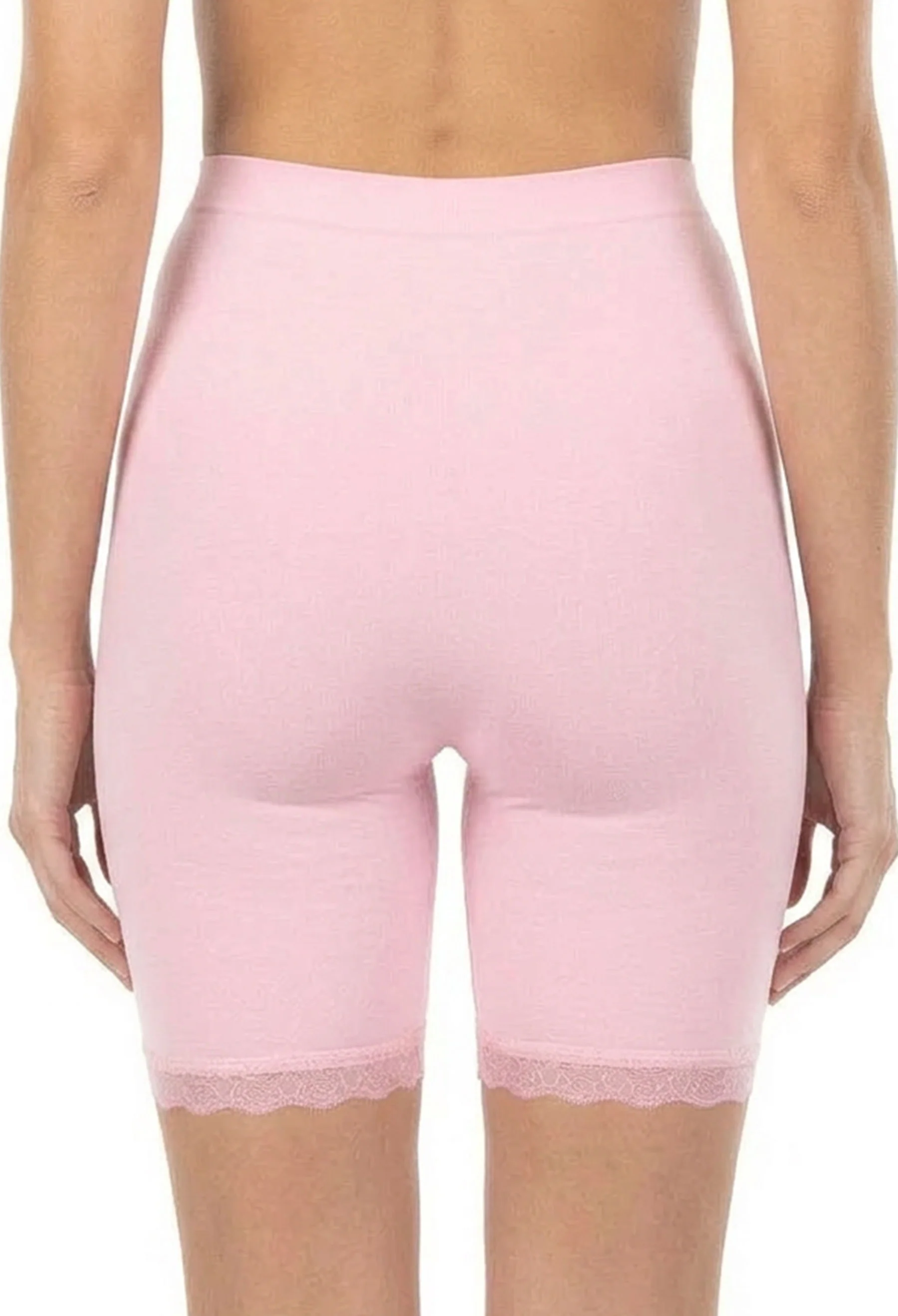 Cotton Rich Long Shorts I High Rise - 3 Pack - Image 4