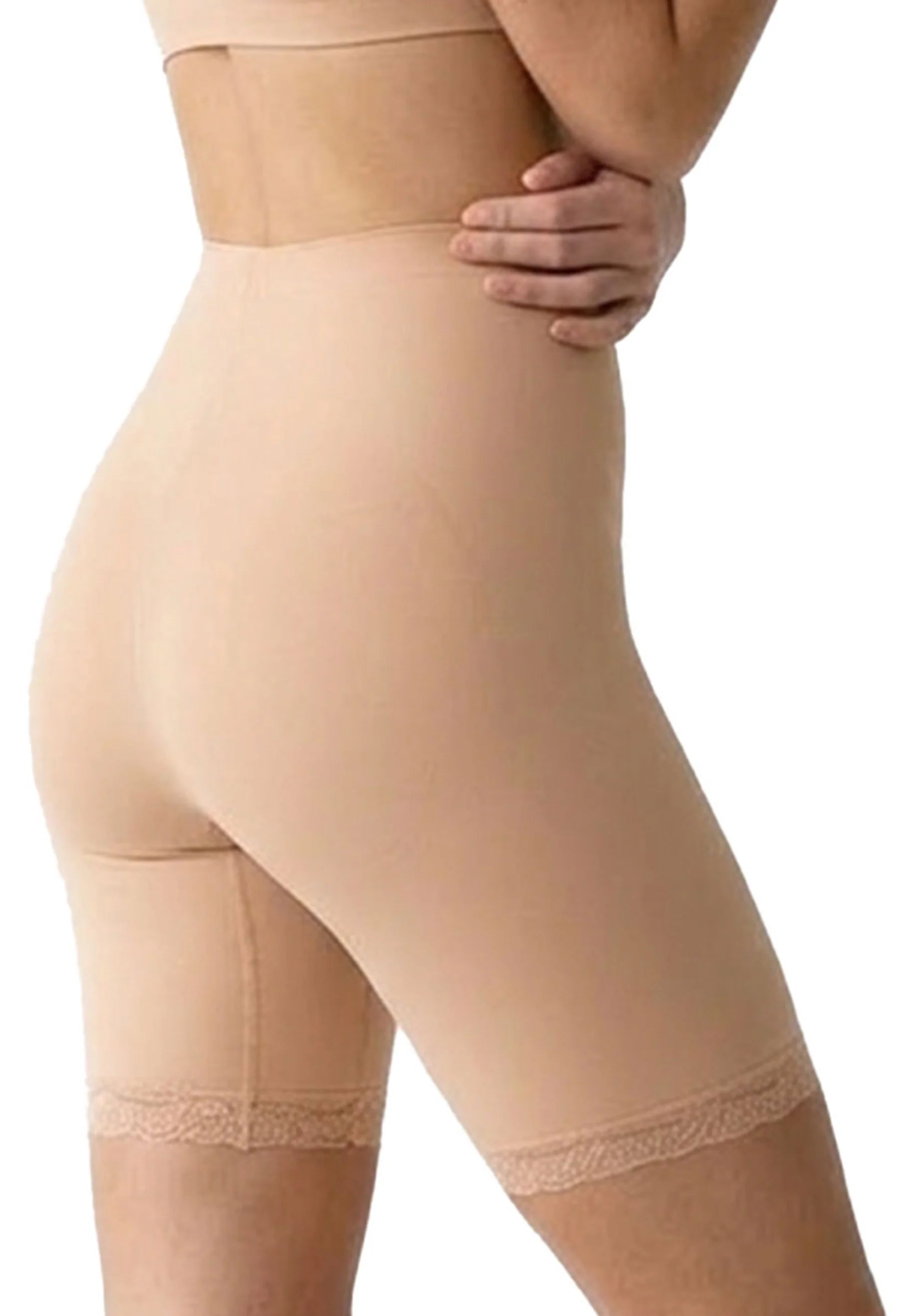Cotton Rich Long Shorts I High Rise - 3 Pack - Image 6