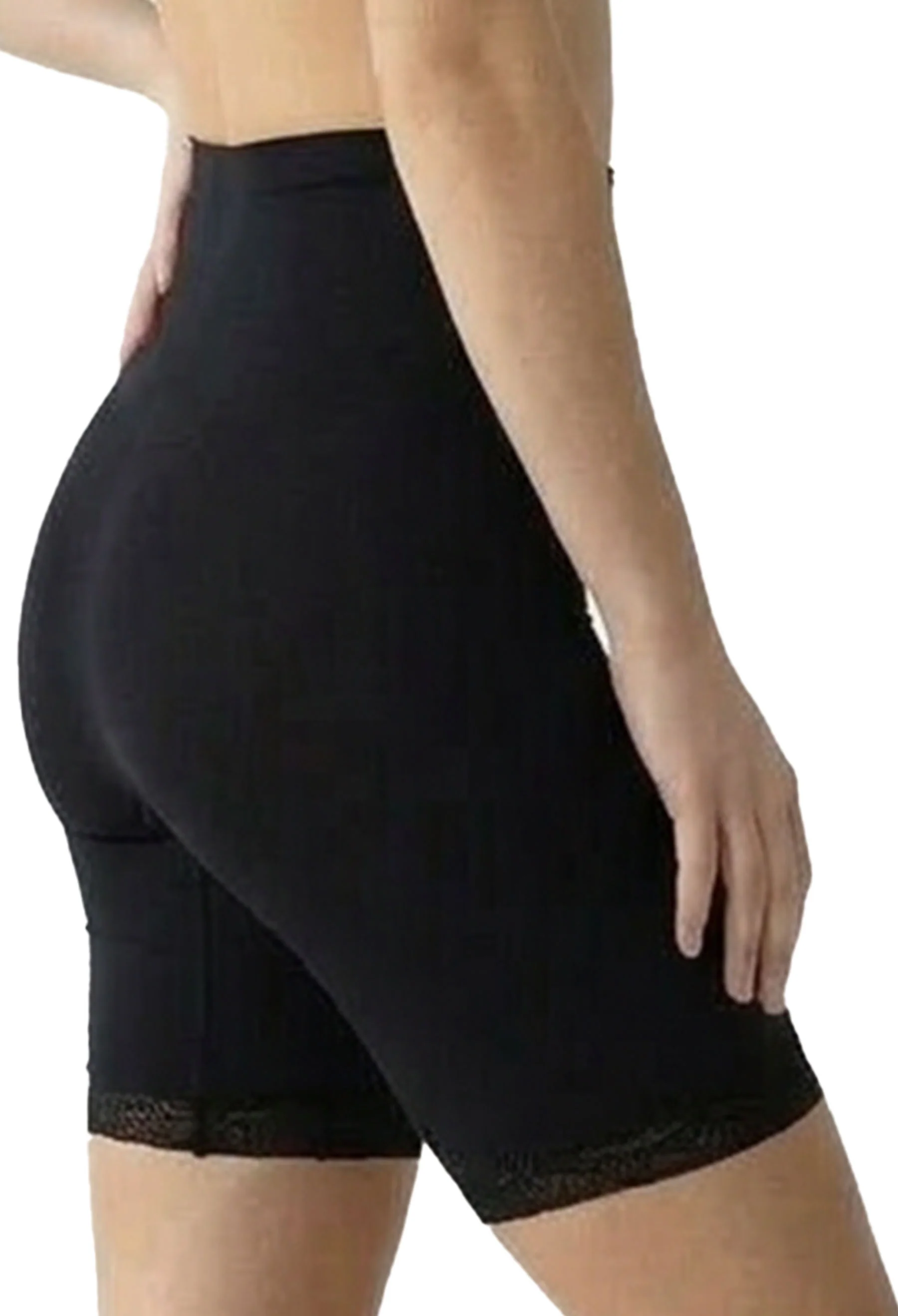 Cotton Rich Long Shorts I High Rise - 3 Pack - Image 8
