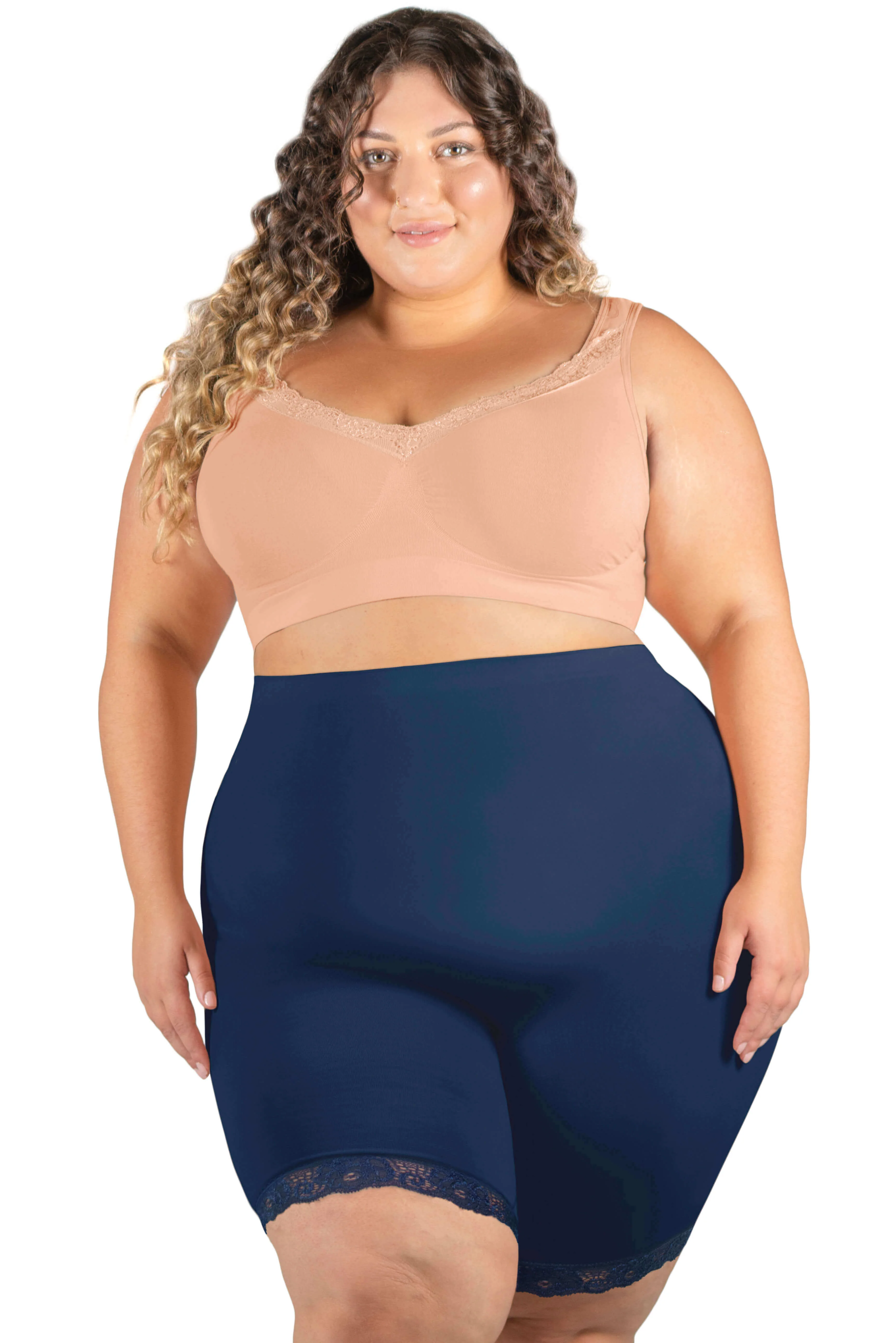 Post Surgery Comfort Long Shorts | Seamless Cotton Blend - Image 22