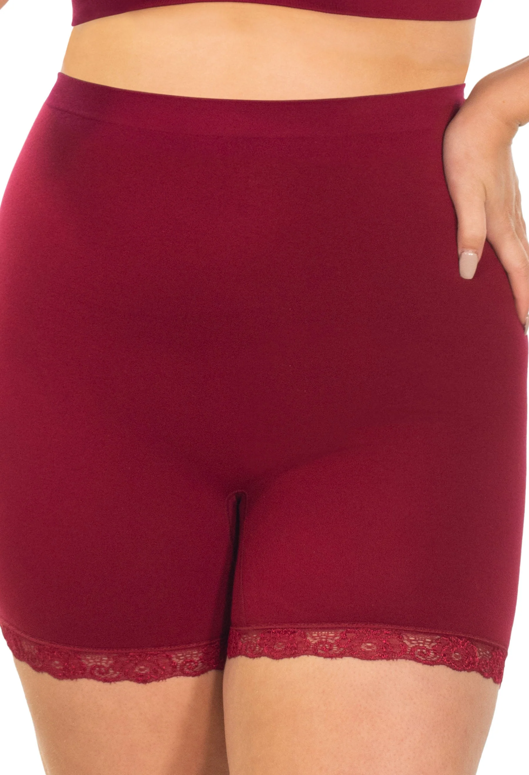 Cotton Rich Shorts I High Rise - 3 Pack - Image 10