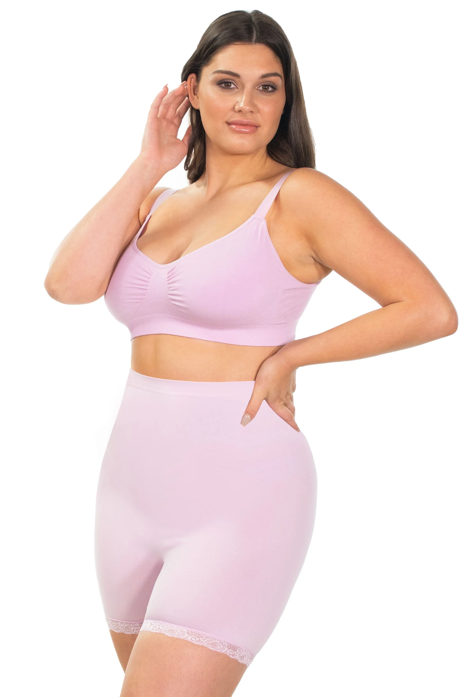 Cotton Rich Shorts I High Rise - 3 Pack - Image 13