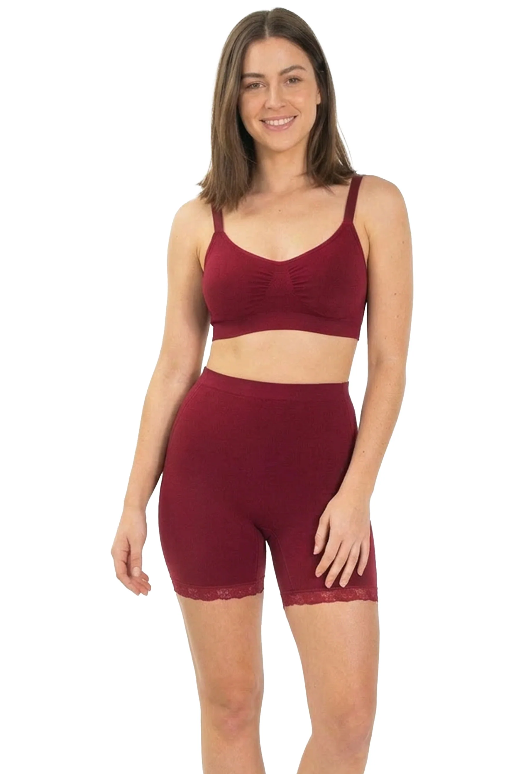 Cotton Rich Shorts I High Rise - 3 Pack - Image 16