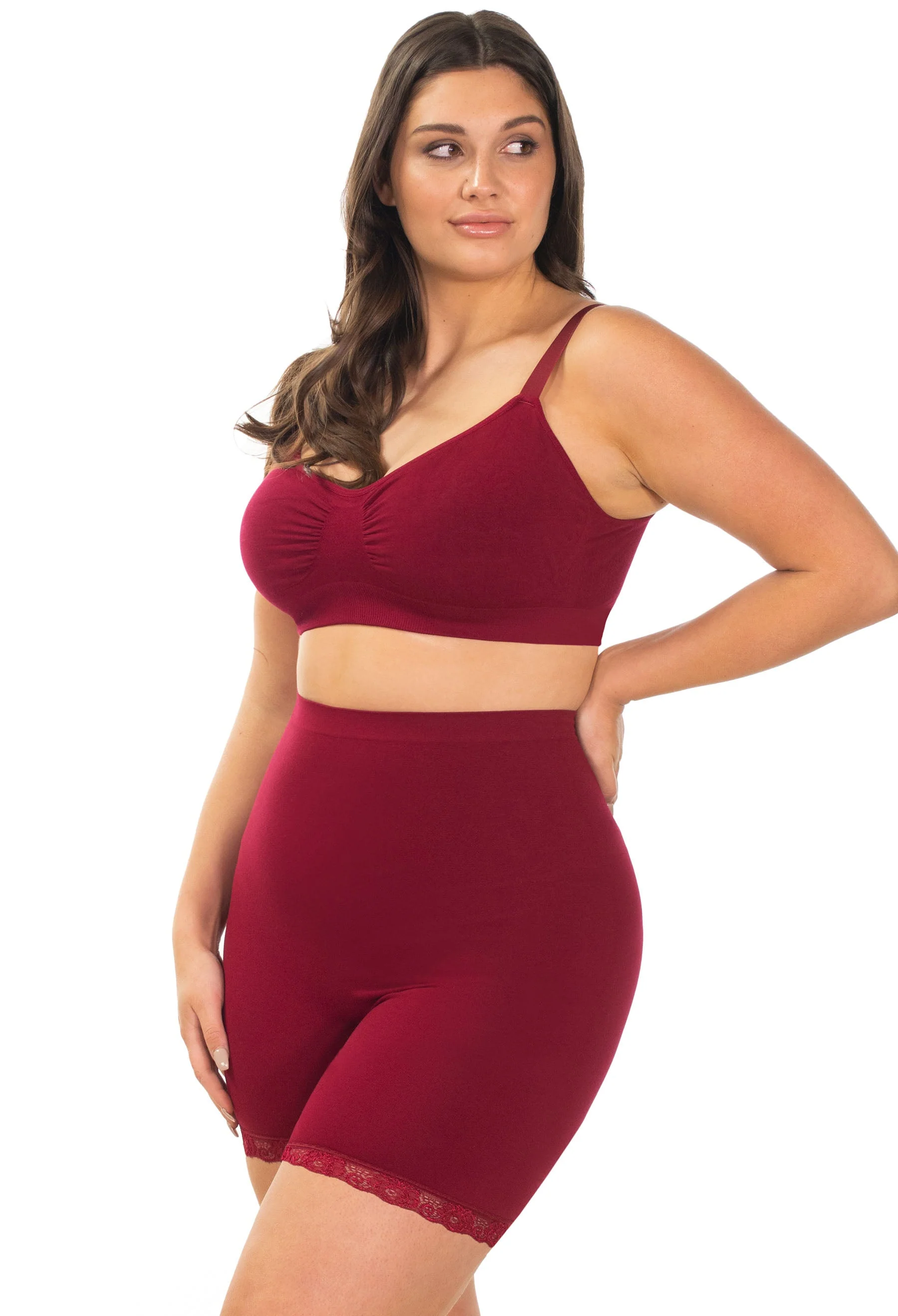 Cotton Rich Shorts I High Rise - 3 Pack - Image 18