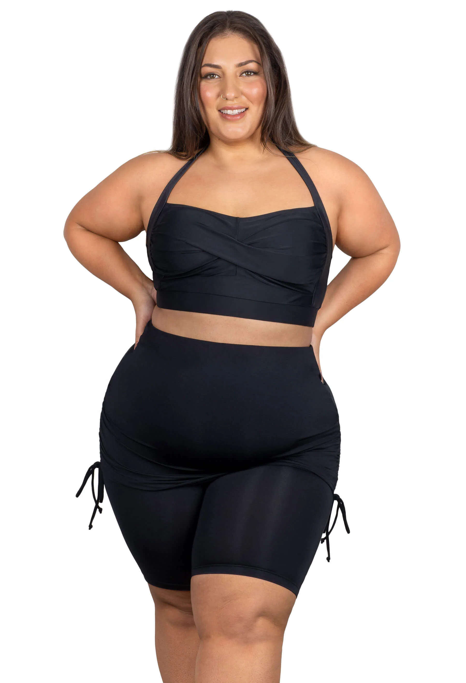 Anti Chafing Swim Shorts with Skirt - Image 6