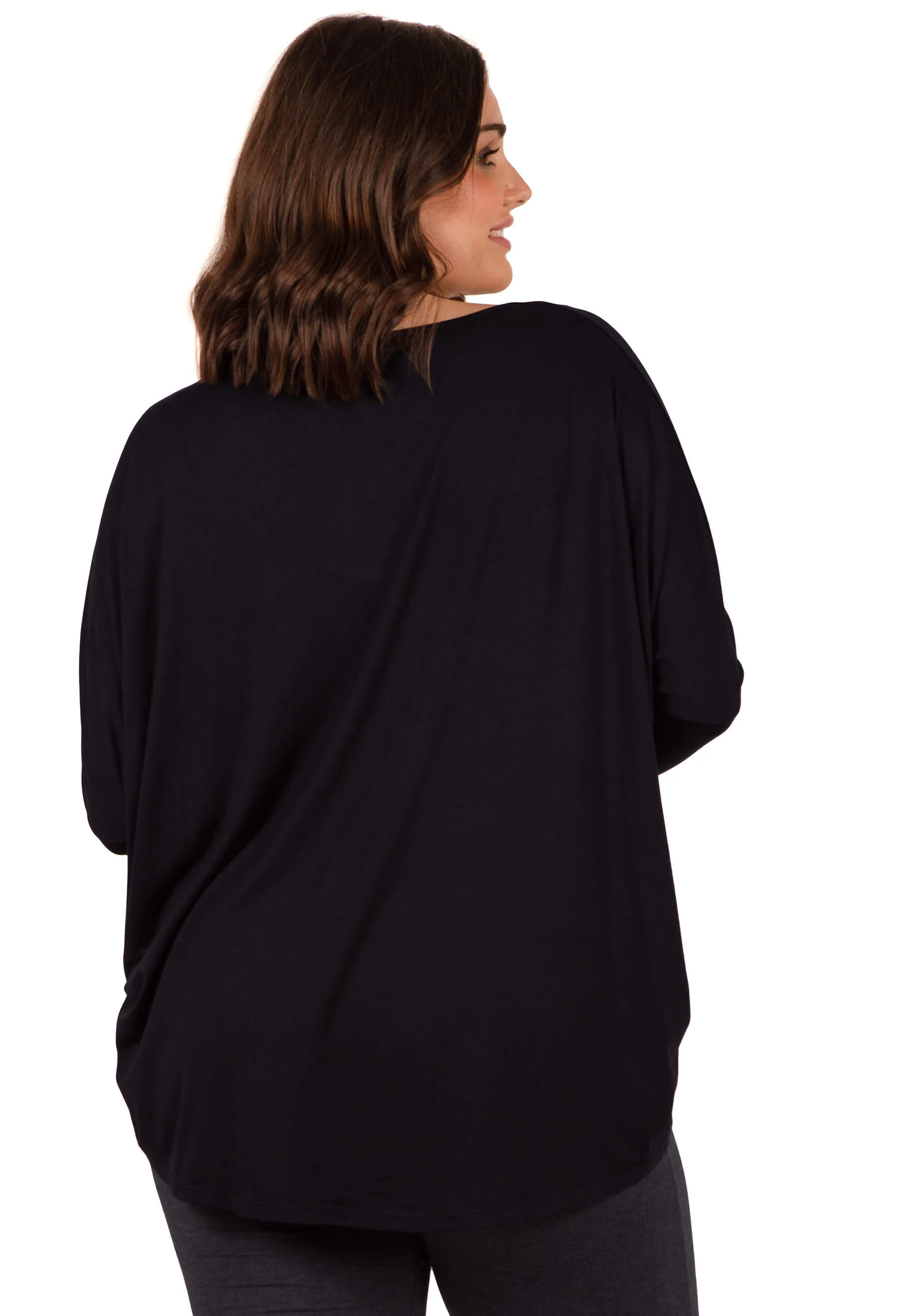 Bamboo Boat Neck Long Sleeve Top - Image 15
