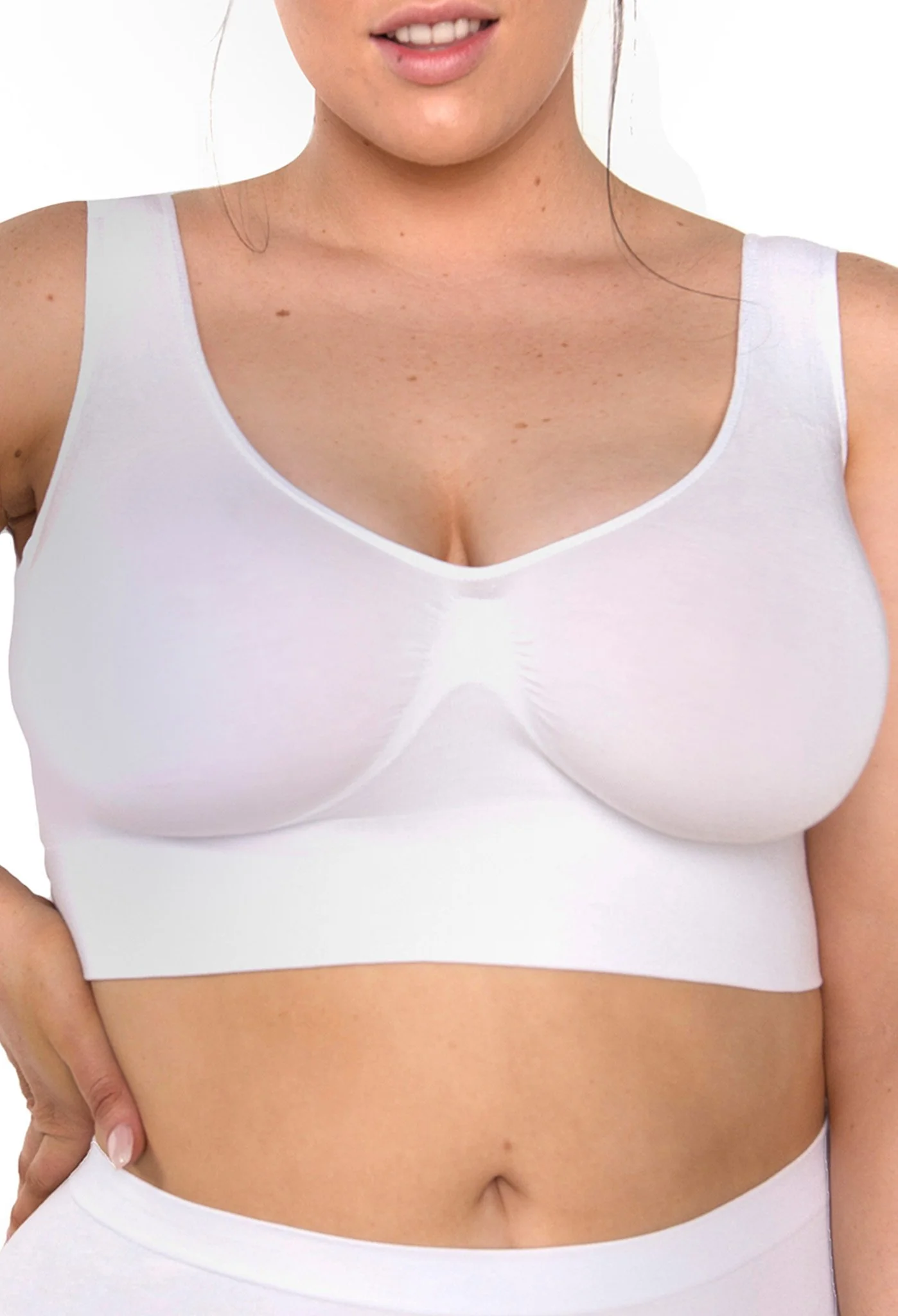 Pregnancy Bamboo Sleep Bra - Image 8