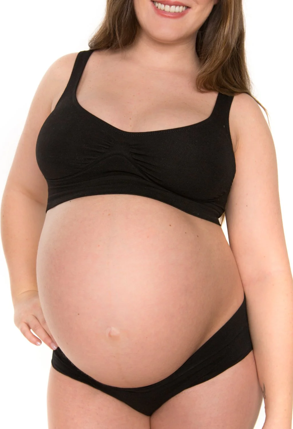 Pregnancy Bamboo Sleep Bra - 3 Pack - Image 5
