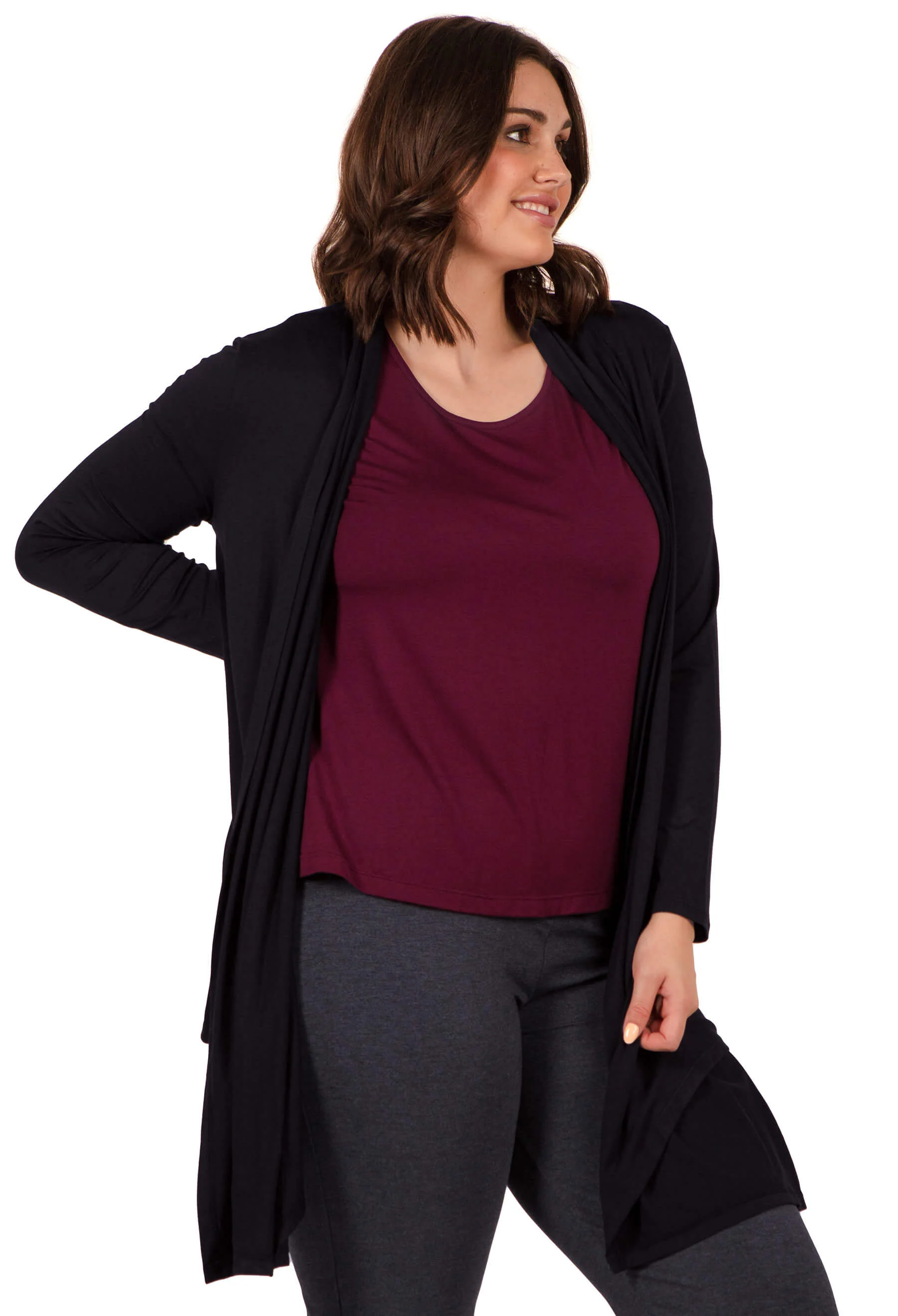Bamboo Waterfall Cardigan - Image 10