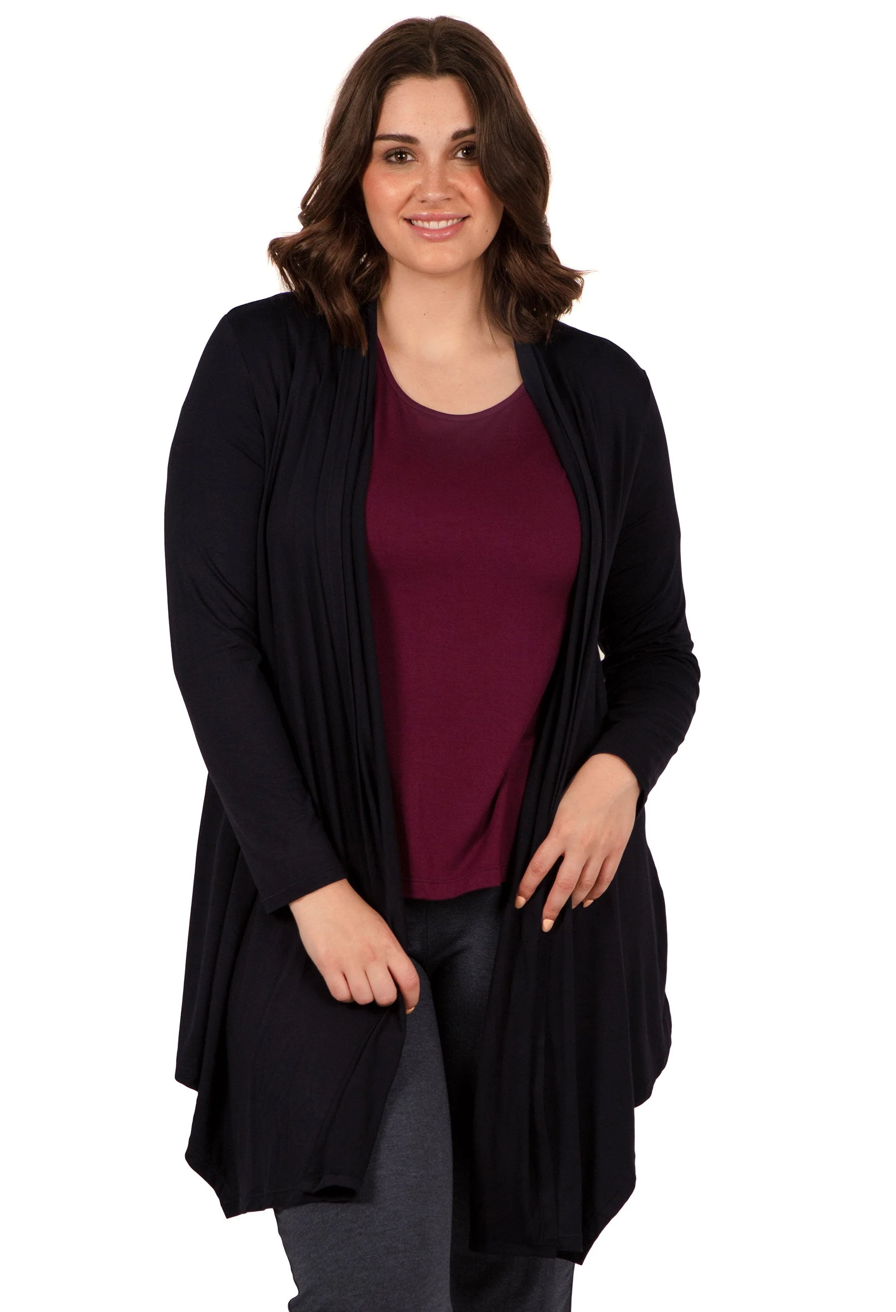 Bamboo Waterfall Cardigan - Image 12