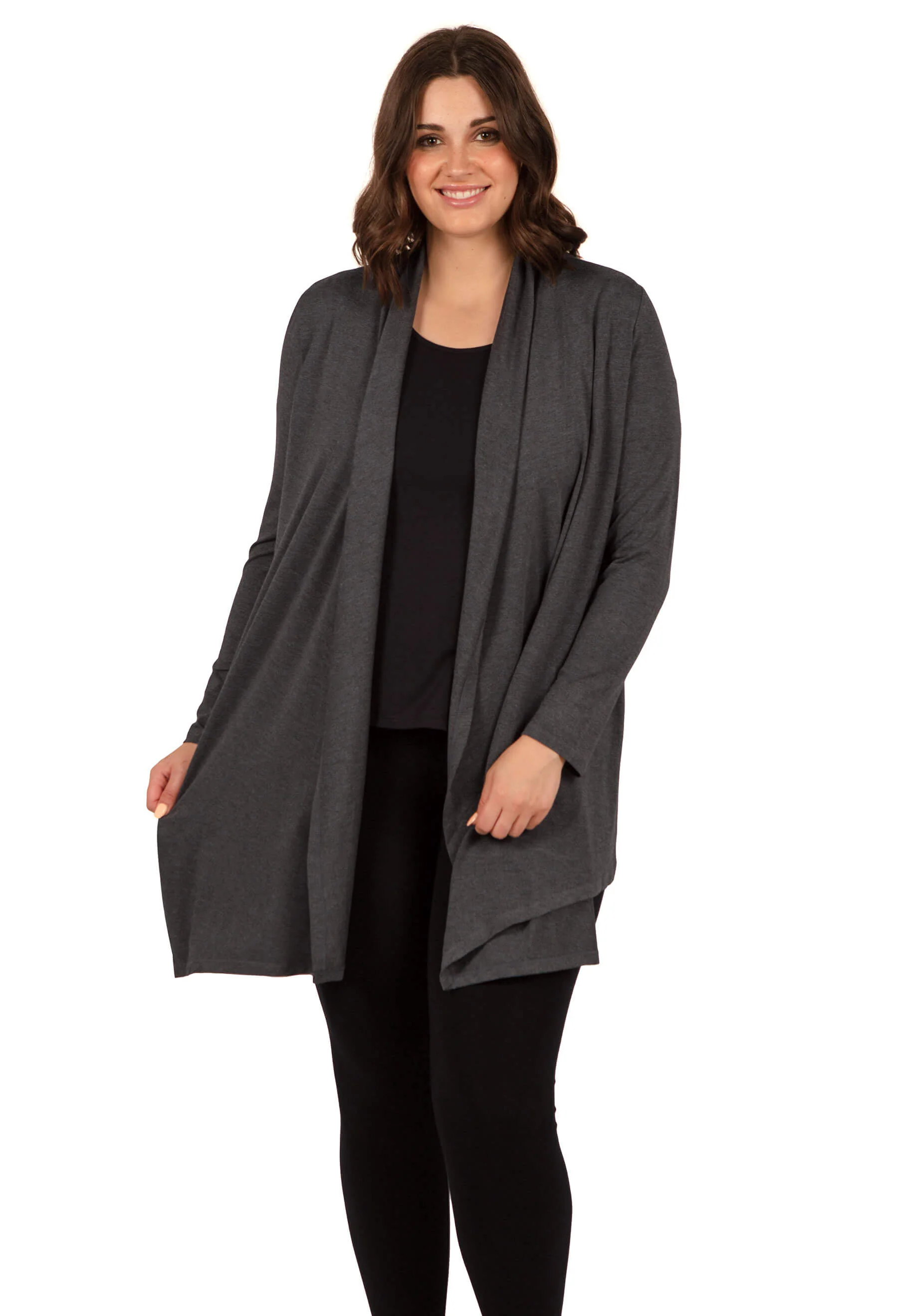 Bamboo Waterfall Cardigan - Image 8