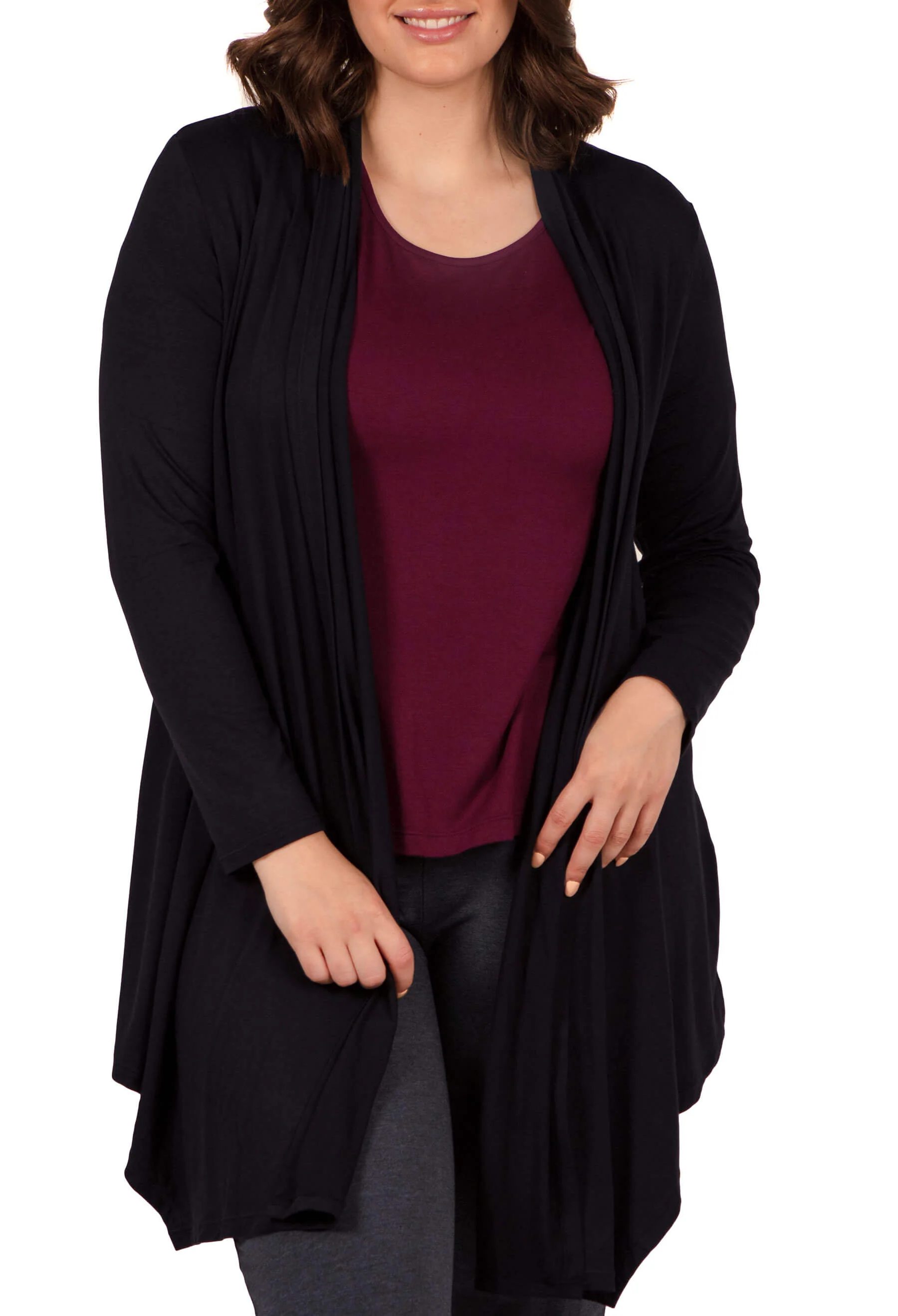 Bamboo Waterfall Cardigan - Image 9