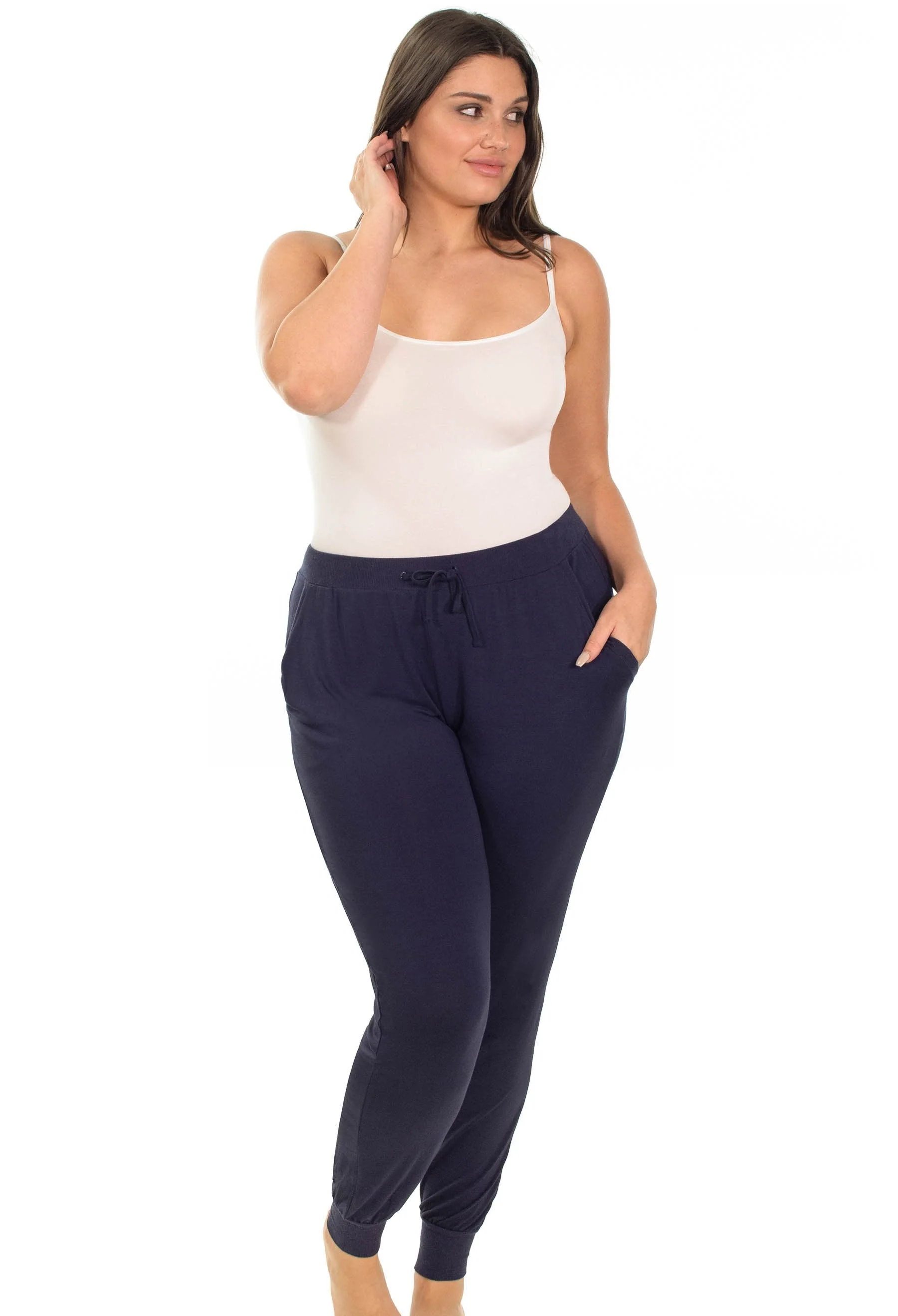 Bamboo Draped Lounge Pants - Image 4