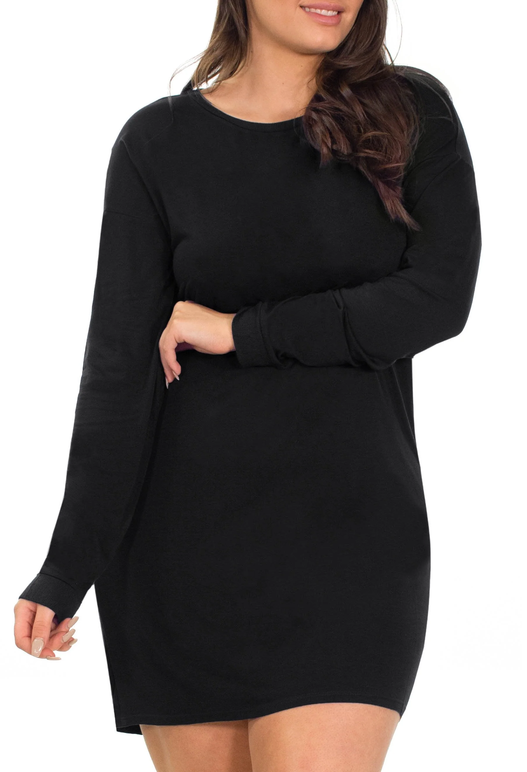 Bamboo Night Dress | Long Sleeves - Image 4