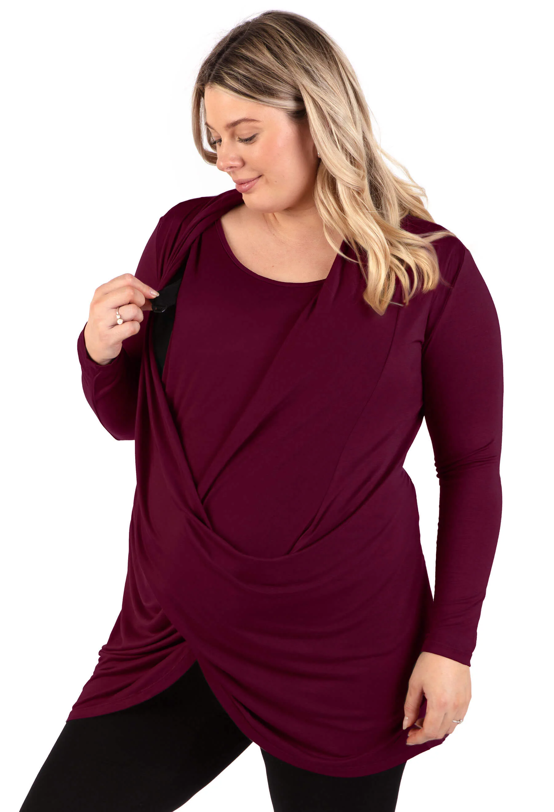 Bamboo Maternity & Easy Nursing Hospital Gown - Image 10