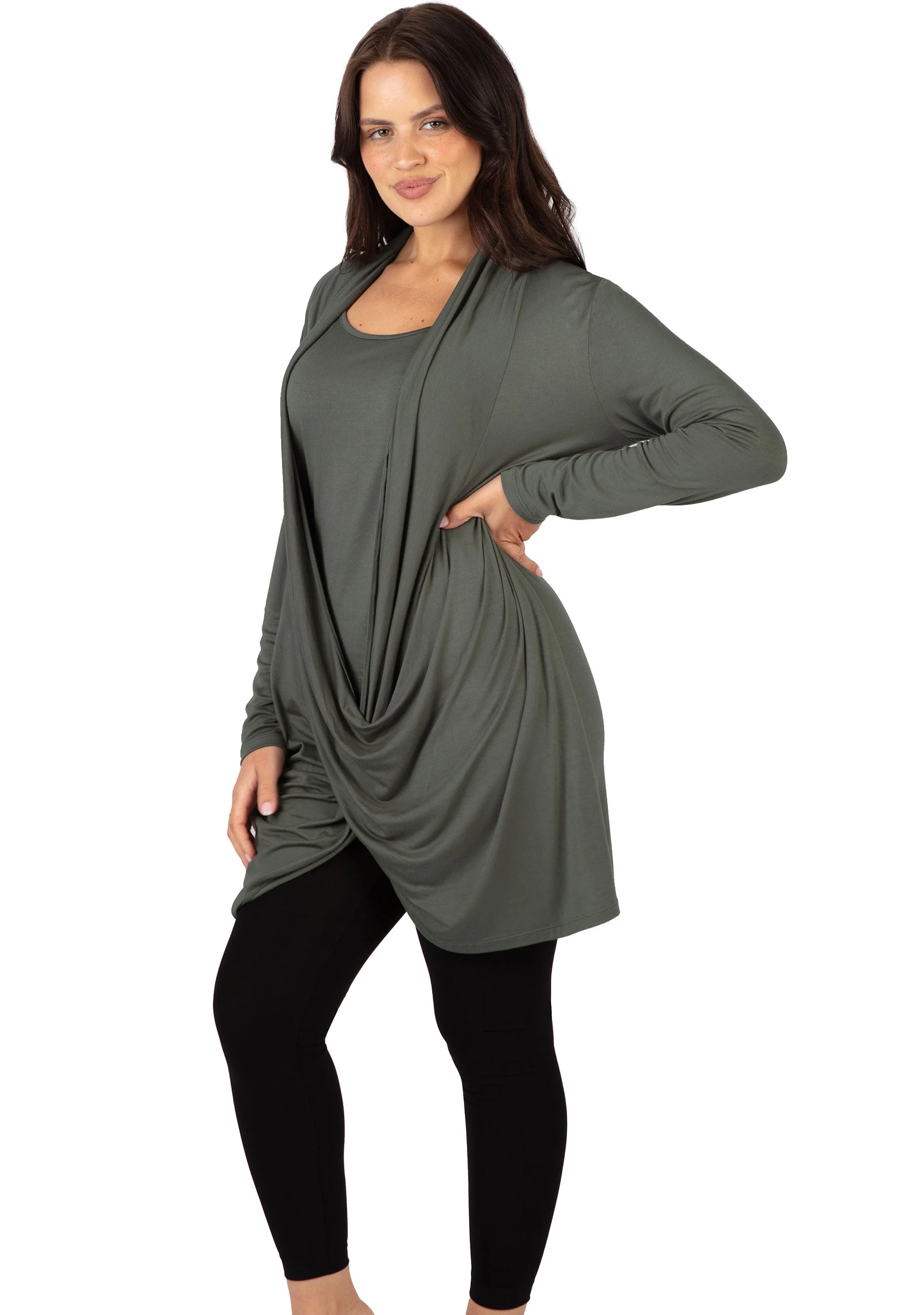 Bamboo Maternity & Easy Nursing Hospital Gown - Image 19