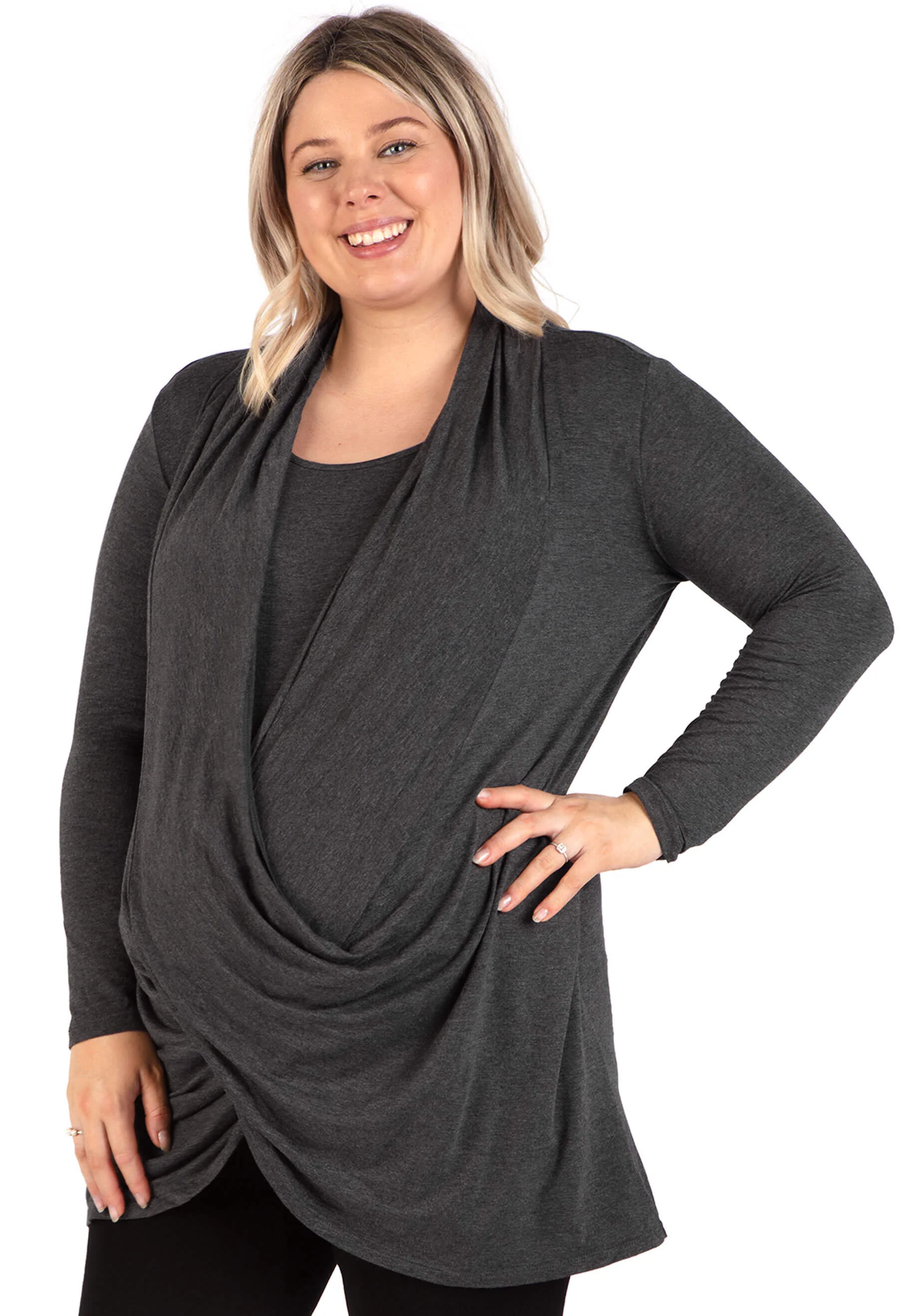 Bamboo Maternity & Easy Nursing Hospital Gown - 2 Pack - Image 20