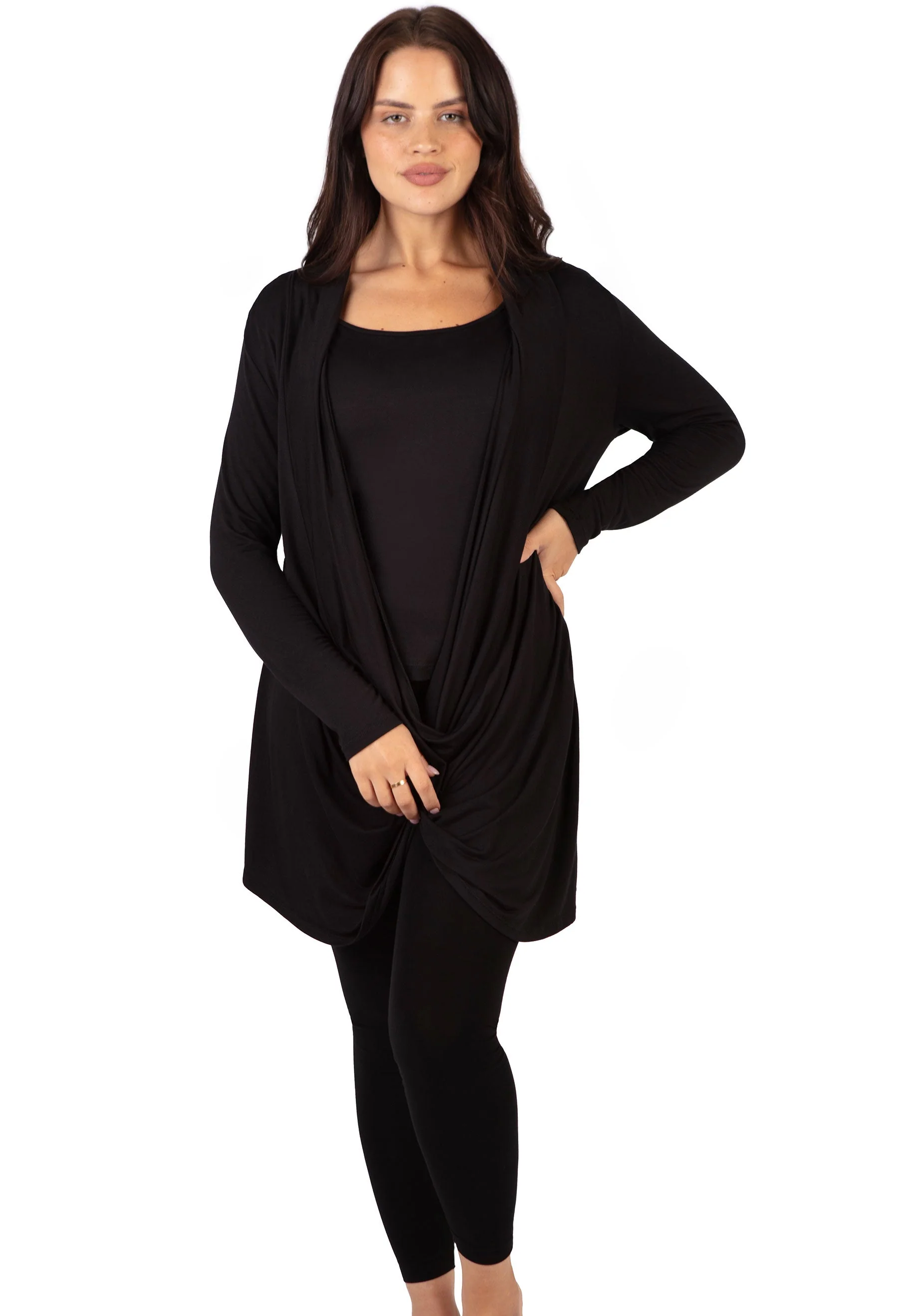 Bamboo Maternity & Easy Nursing Hospital Gown - Image 3
