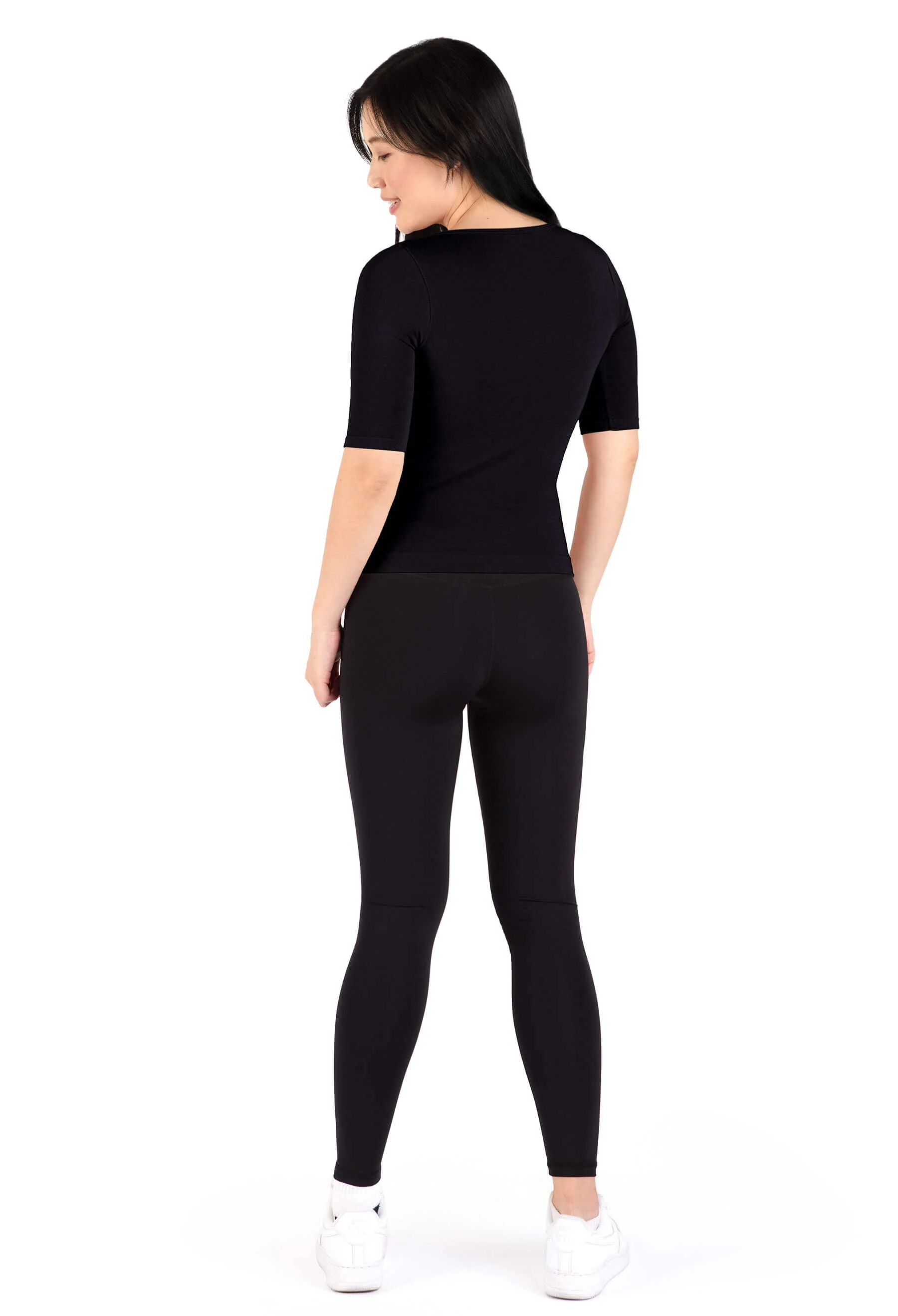 Bamboo Mid Length Sleeve Tee - Image 6