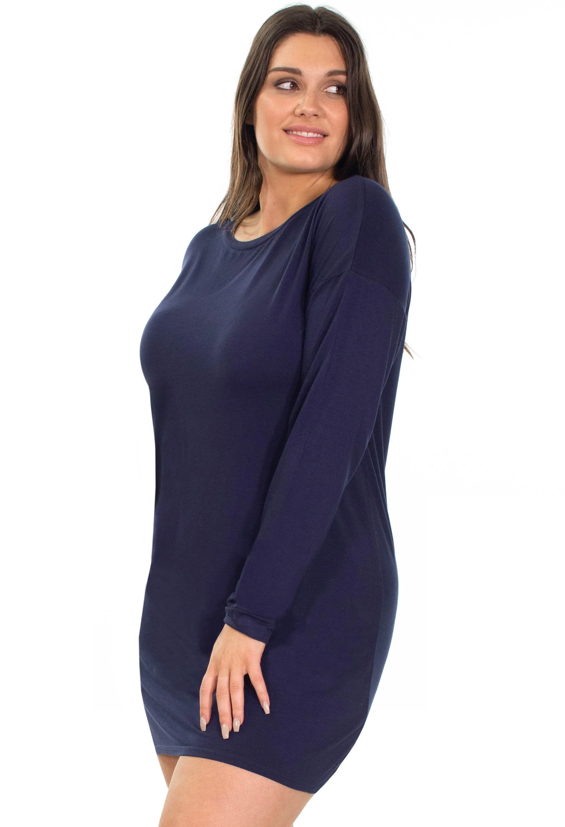 Bamboo Night Dress | Long Sleeves - Image 2