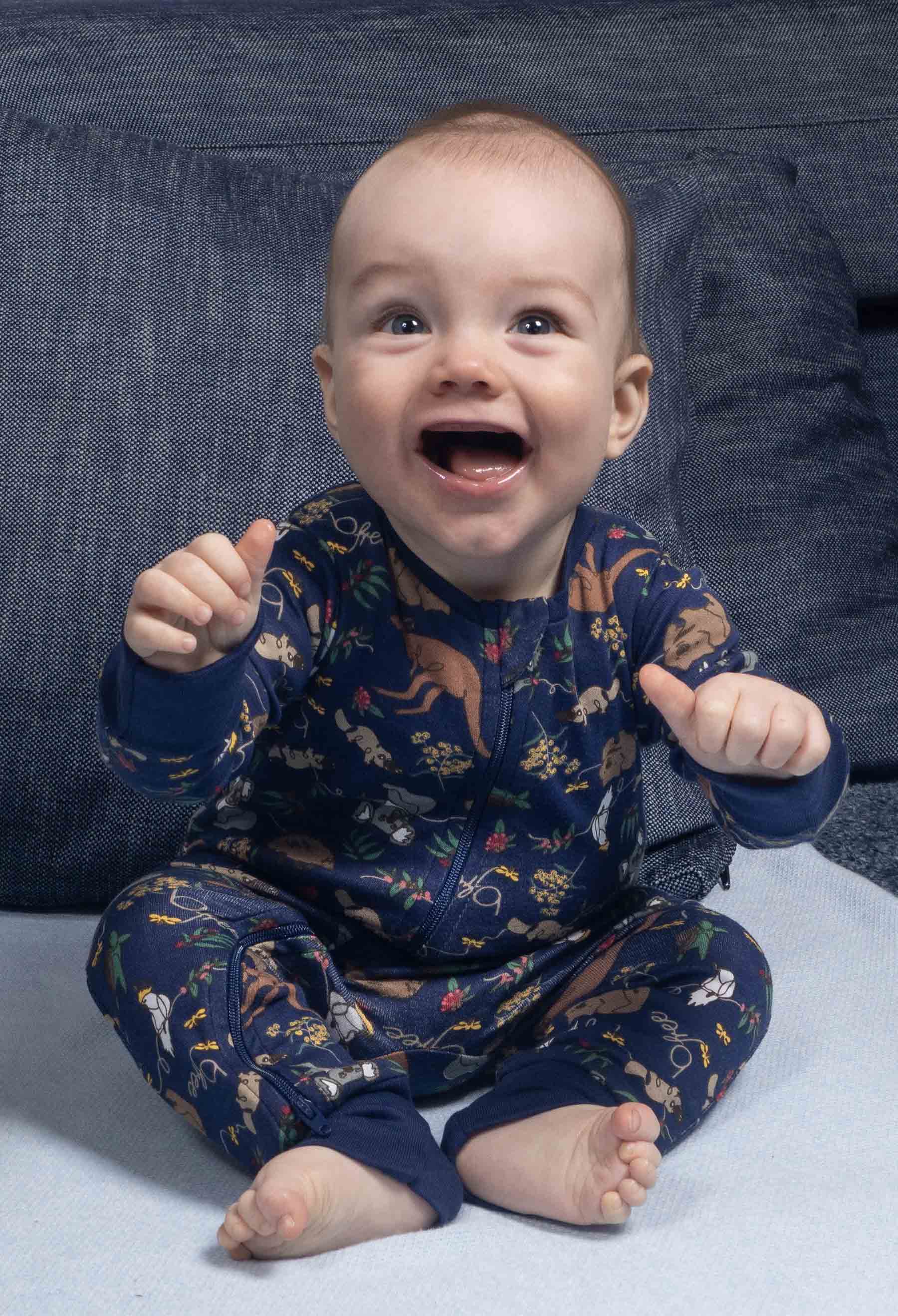 100% Organic Cotton 2-Way Zip Babysuit - Image 22