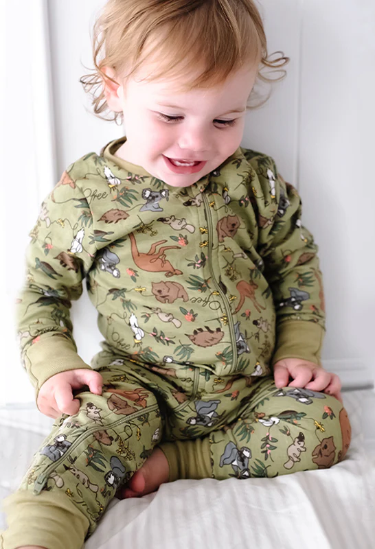 100% Organic Cotton 2-Way Zip Babysuit - Image 21