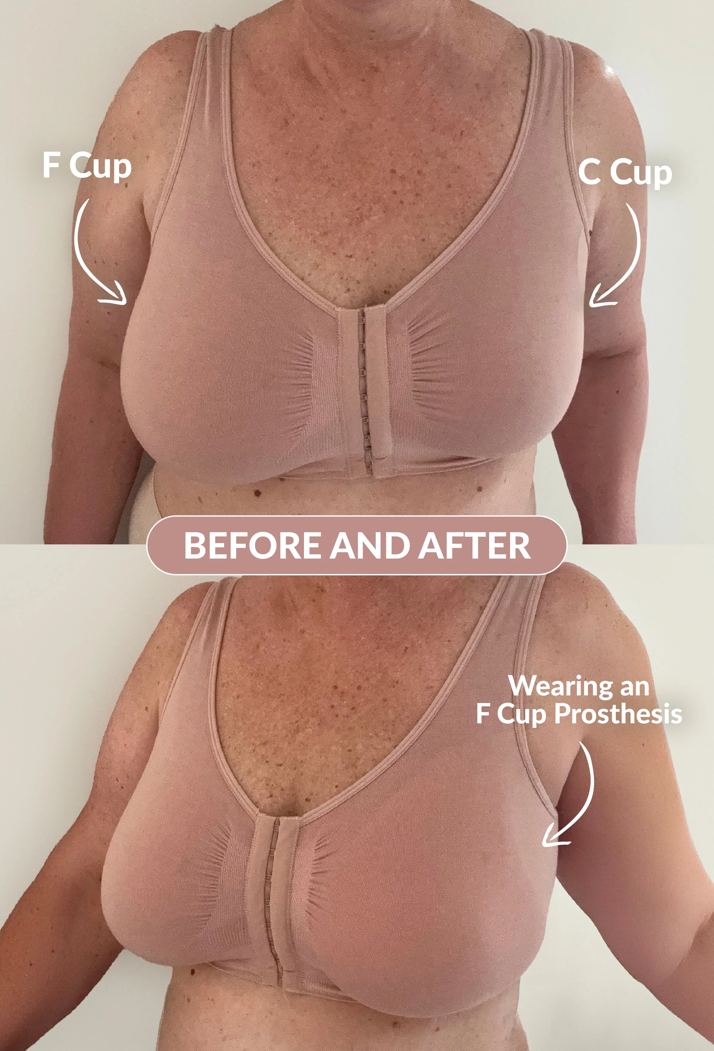 Natural Look Teardrop Breast Prosthesis - Image 3