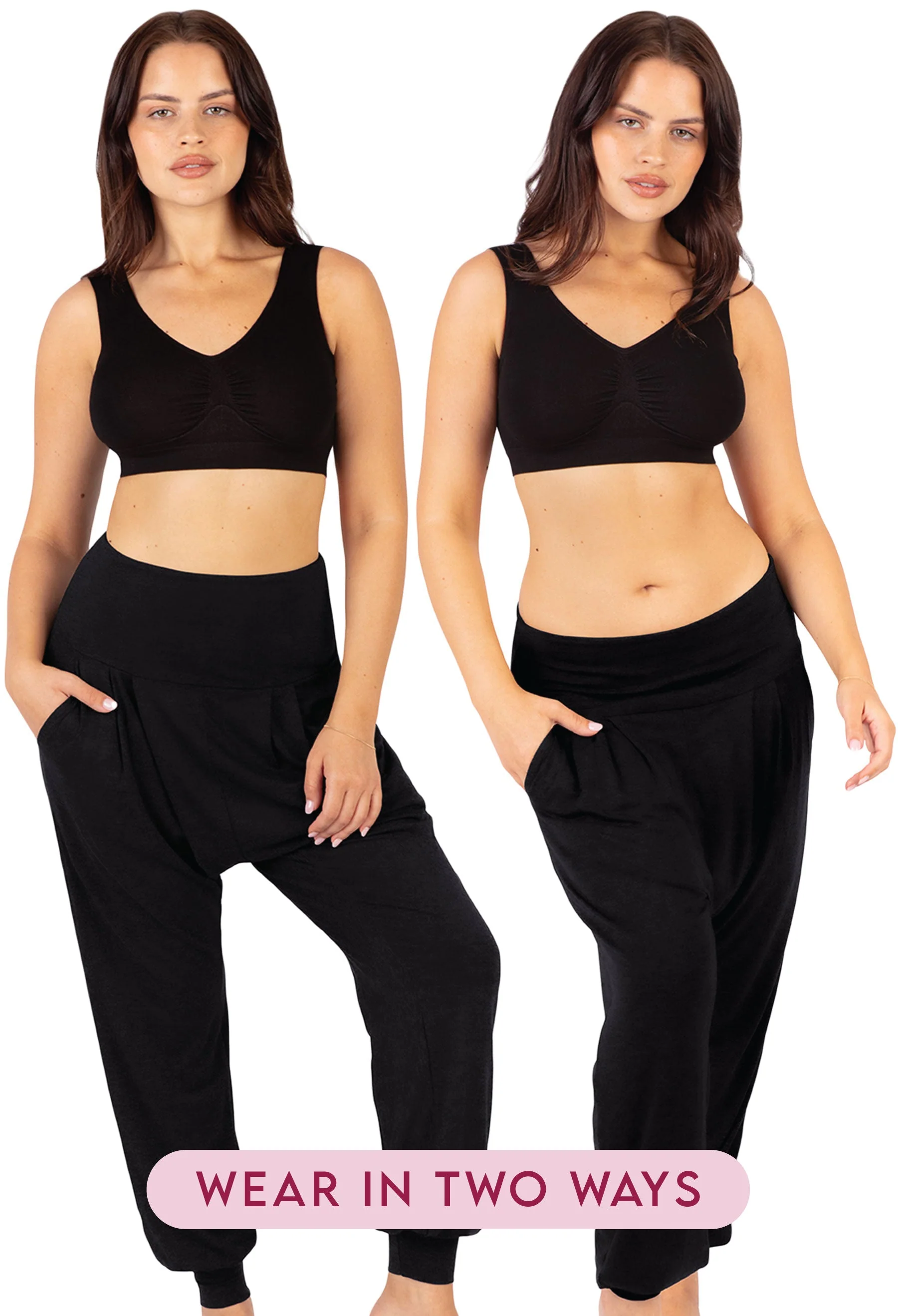 Bamboo Pocket Harem Pants - Image 2
