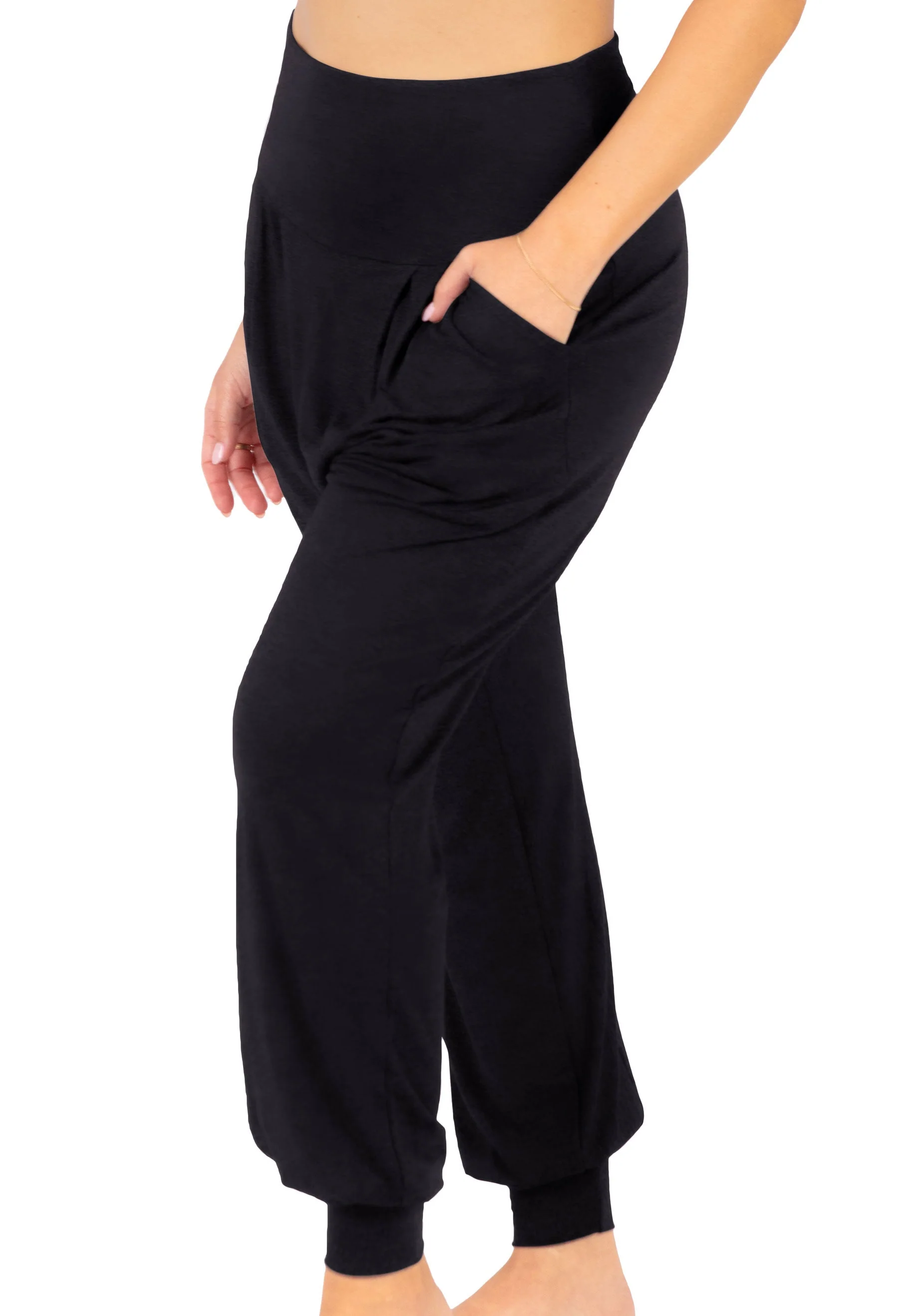 Bamboo Pocket Harem Pants - Image 3