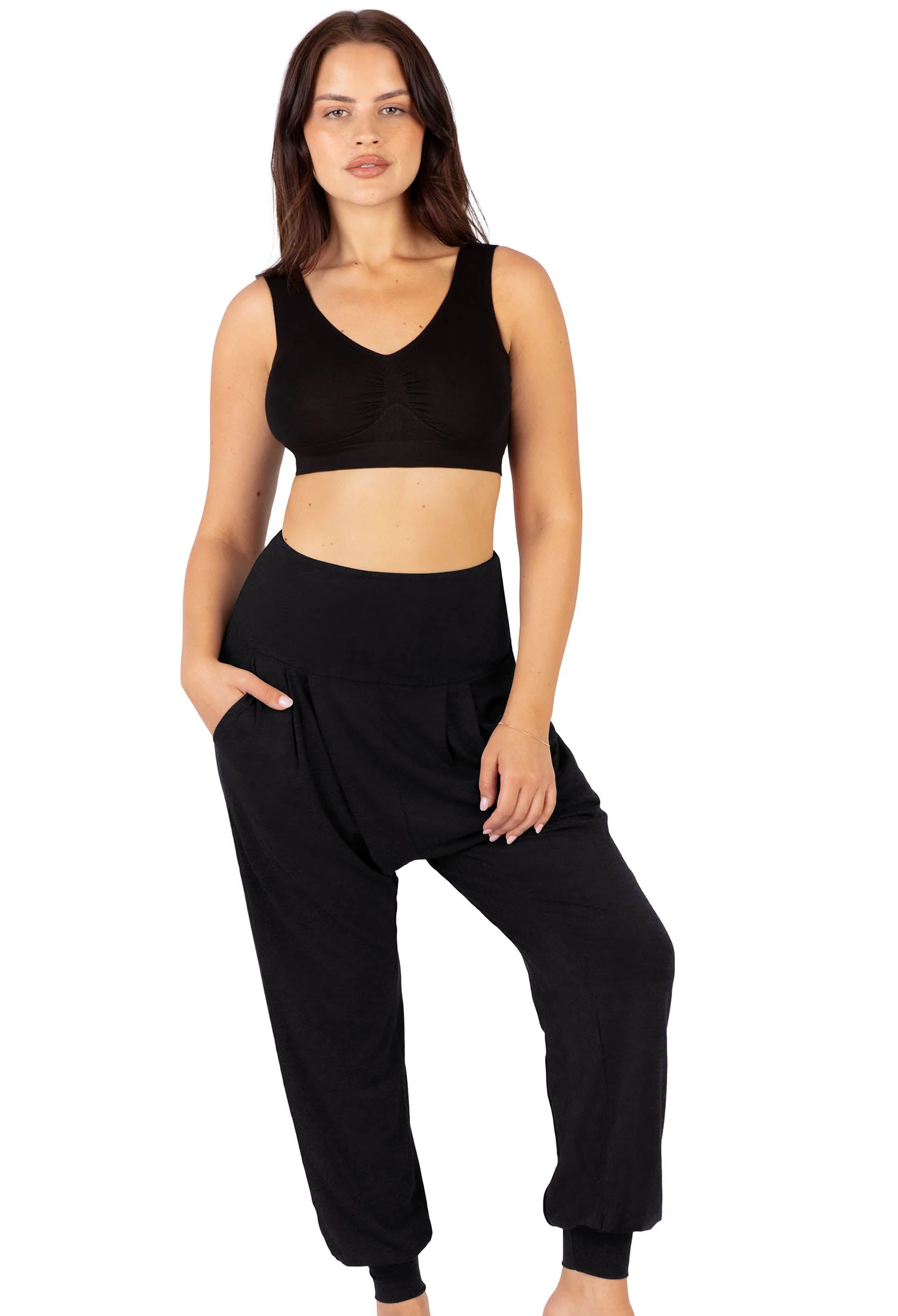 Bamboo Pocket Harem Pants - Image 5