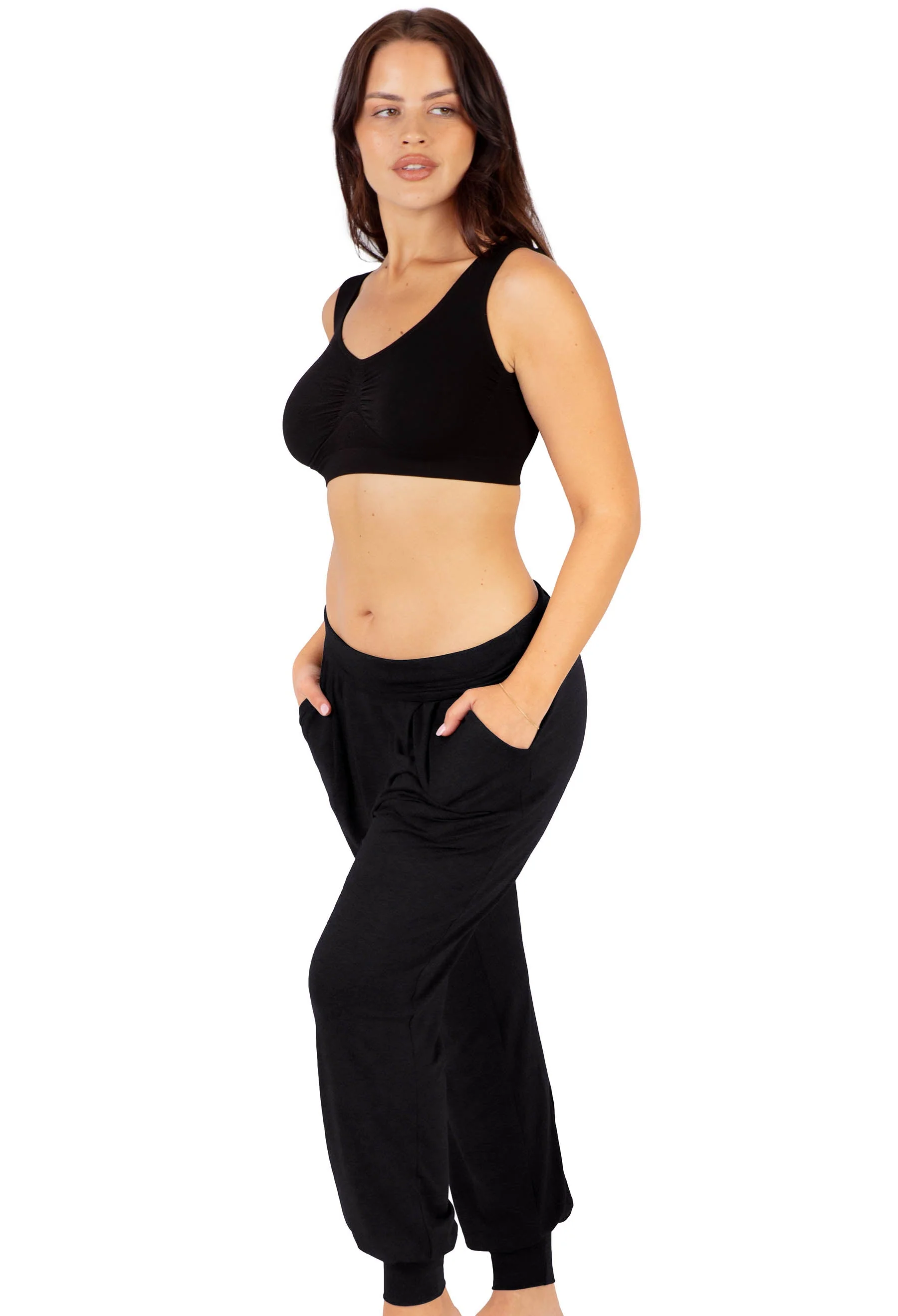 Bamboo Pocket Harem Pants - Image 9