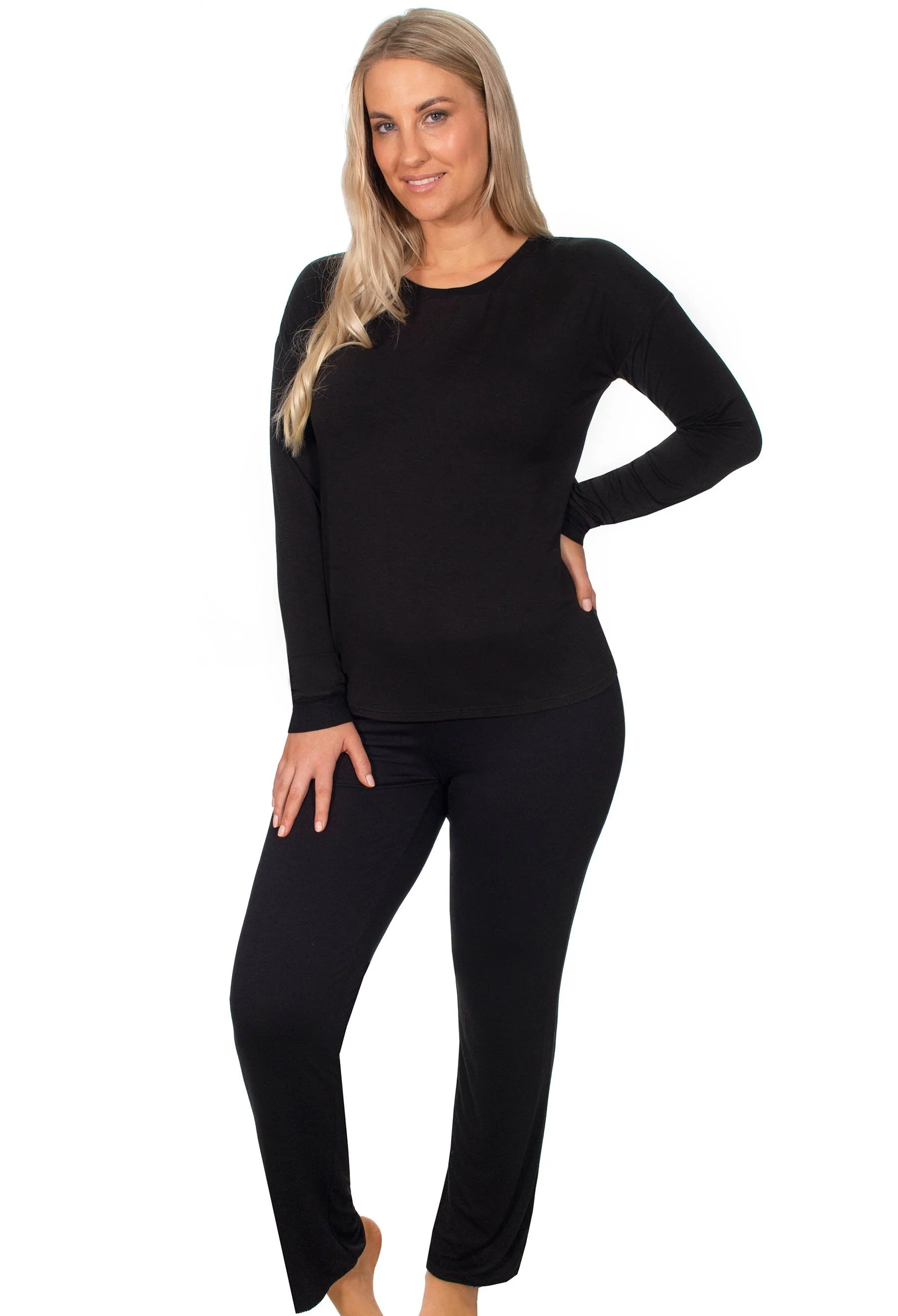 Bamboo Pyjama Straight Leg Pants - 2 Pack - Image 5