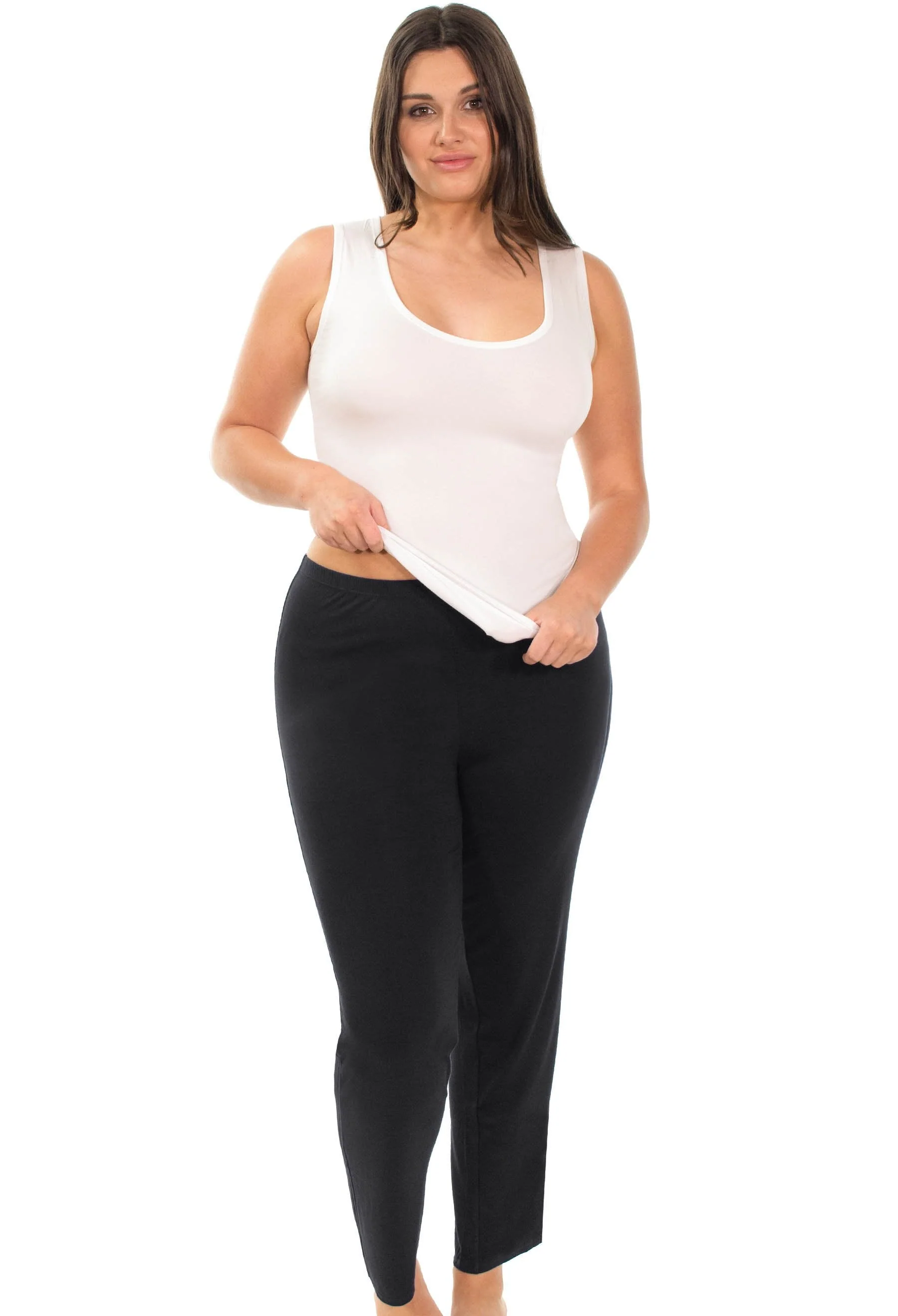 Bamboo Pyjama Straight Leg Pants - 2 Pack - Image 9